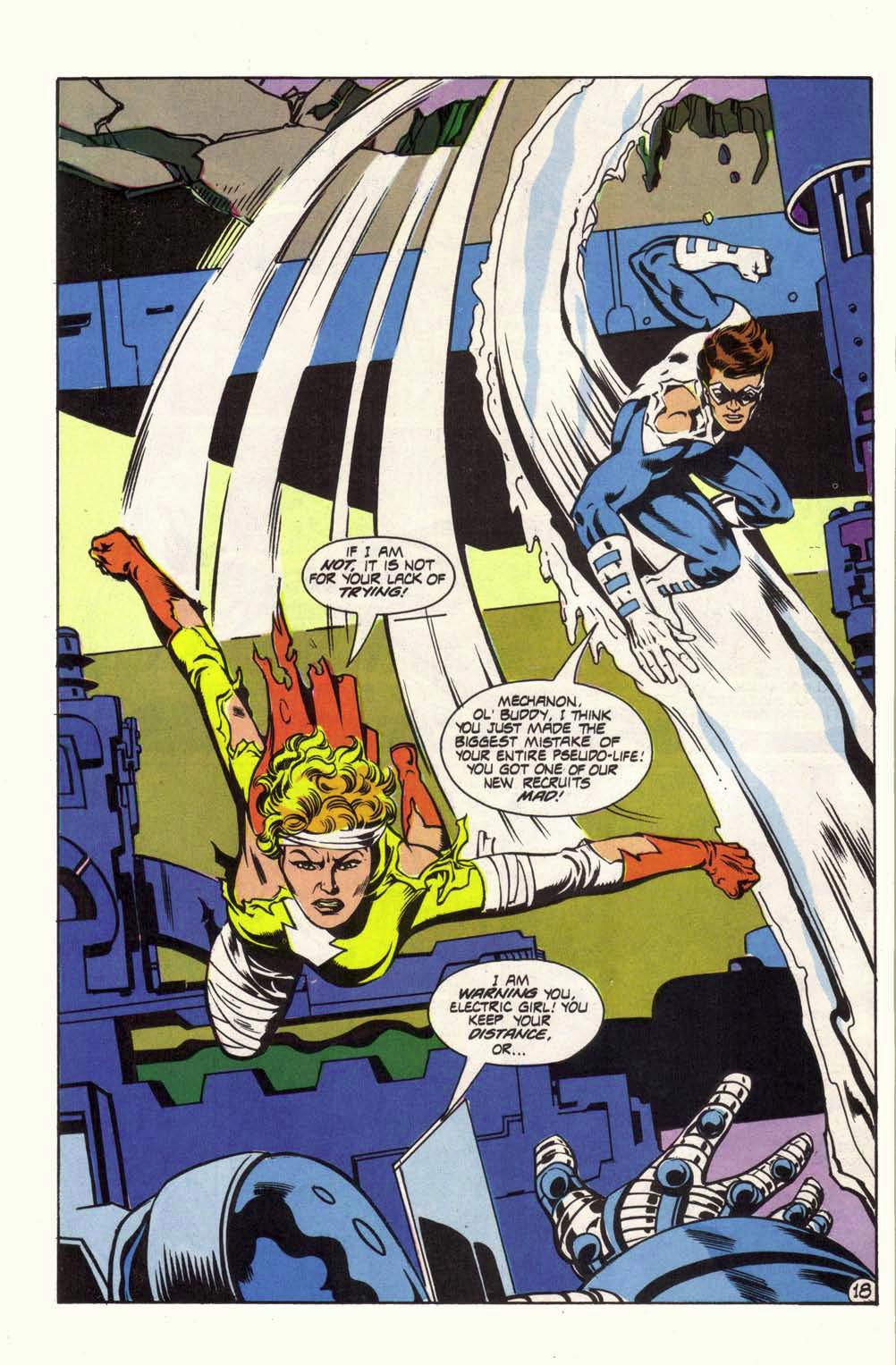 Read online Champions (1987) comic -  Issue #7 - 21