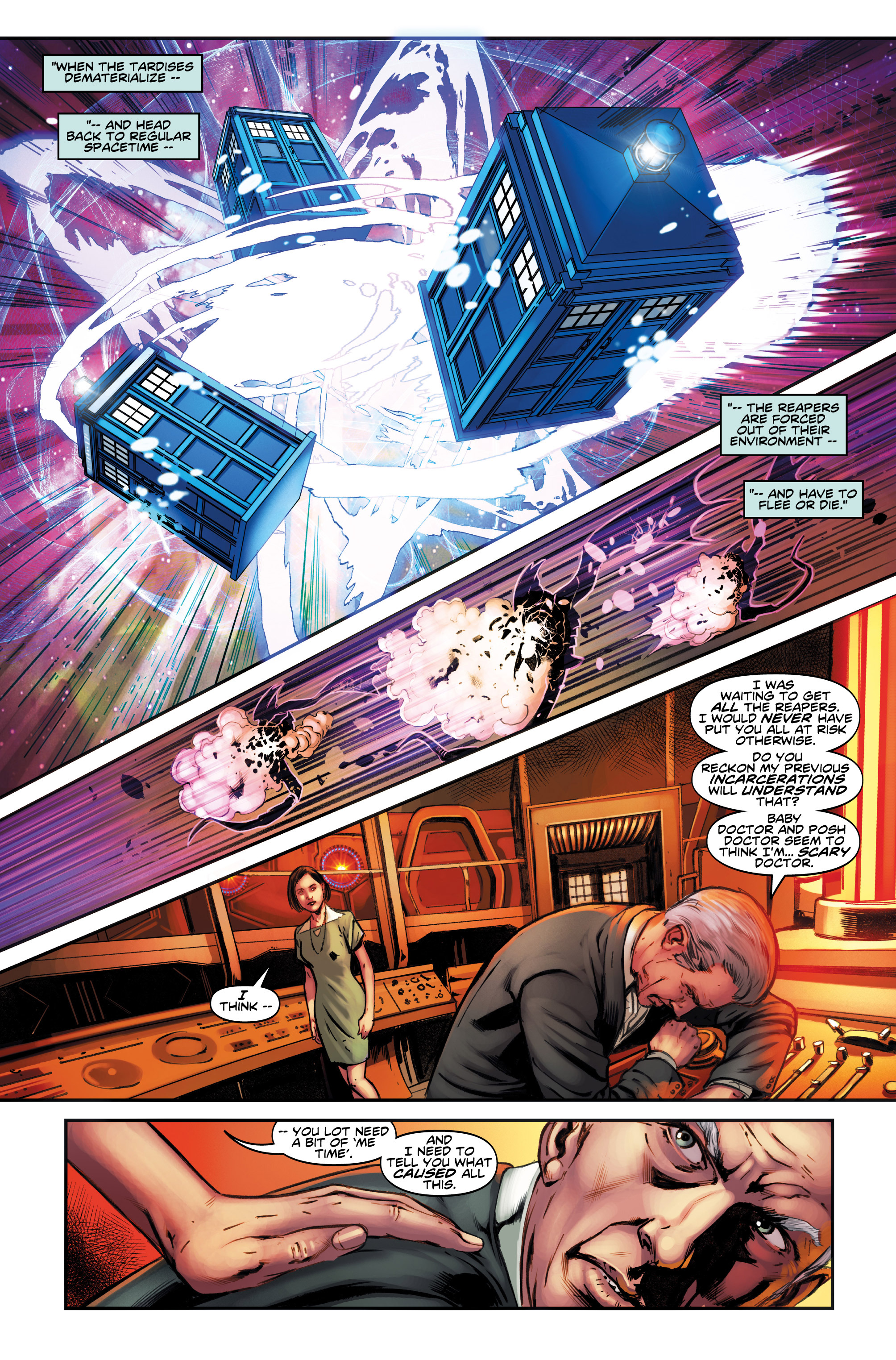 Read online Doctor Who Event 2015: Four Doctors comic -  Issue #2 - 21