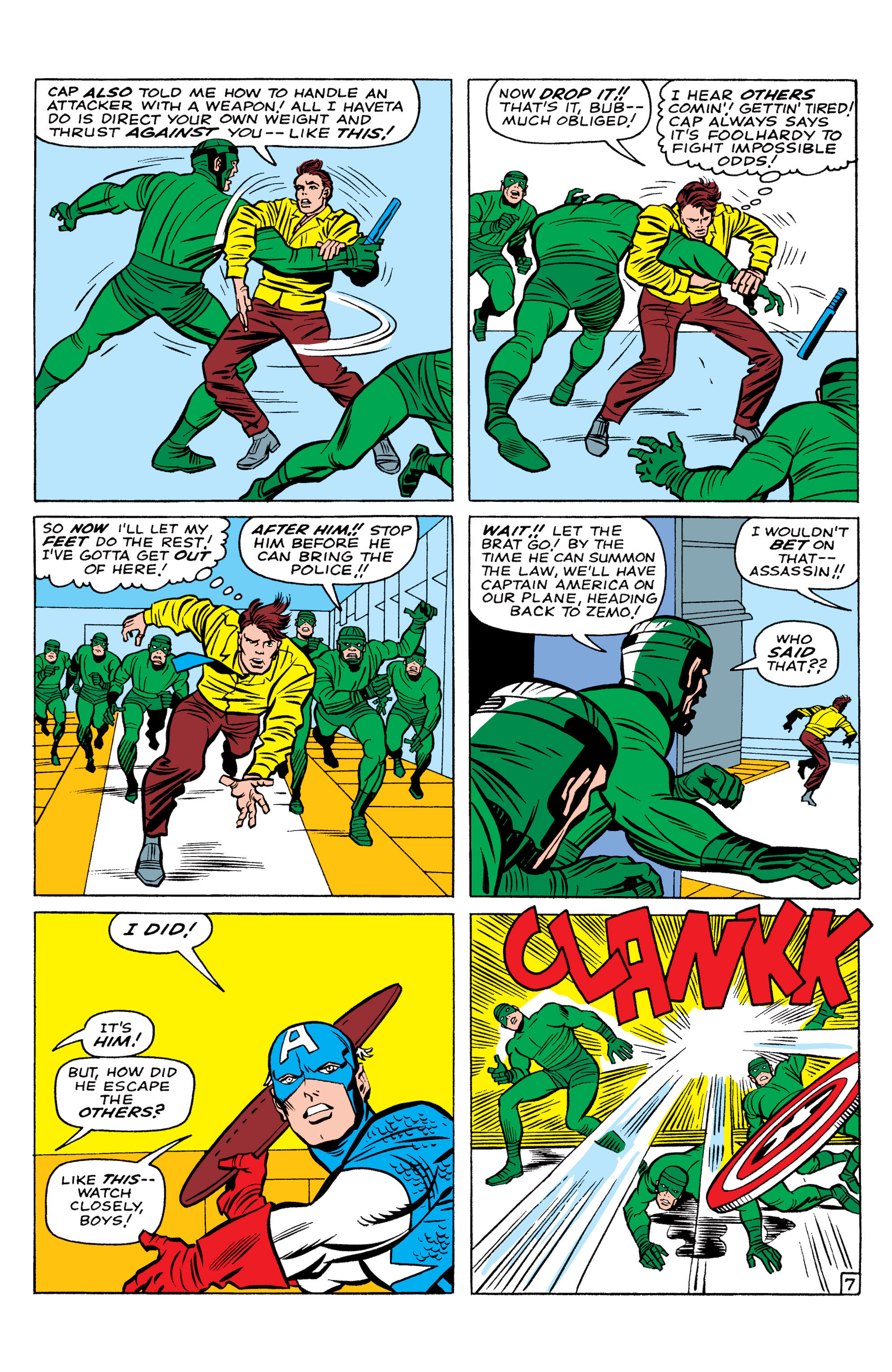 Read online Marvel Masterworks: Captain America comic -  Issue # TPB 1 (Part 1) - 24
