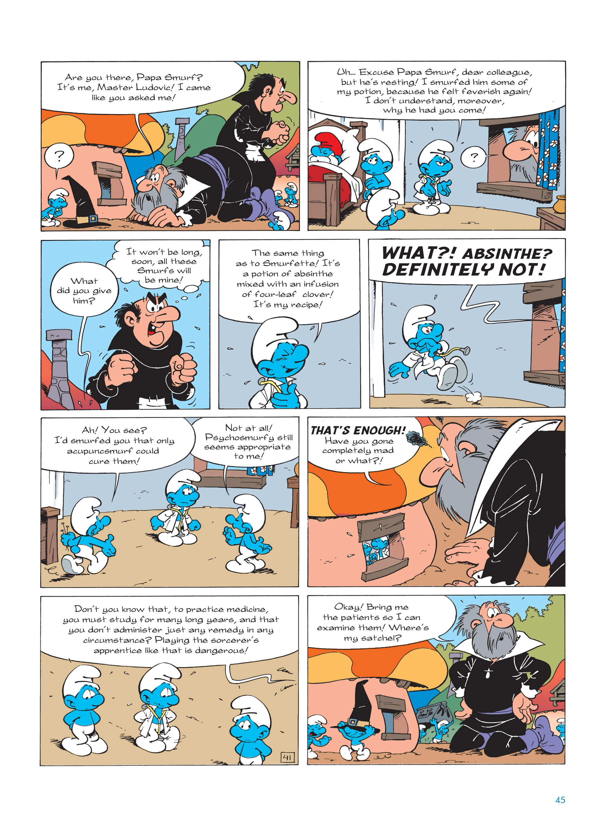 Read online The Smurfs comic -  Issue #20 - 45