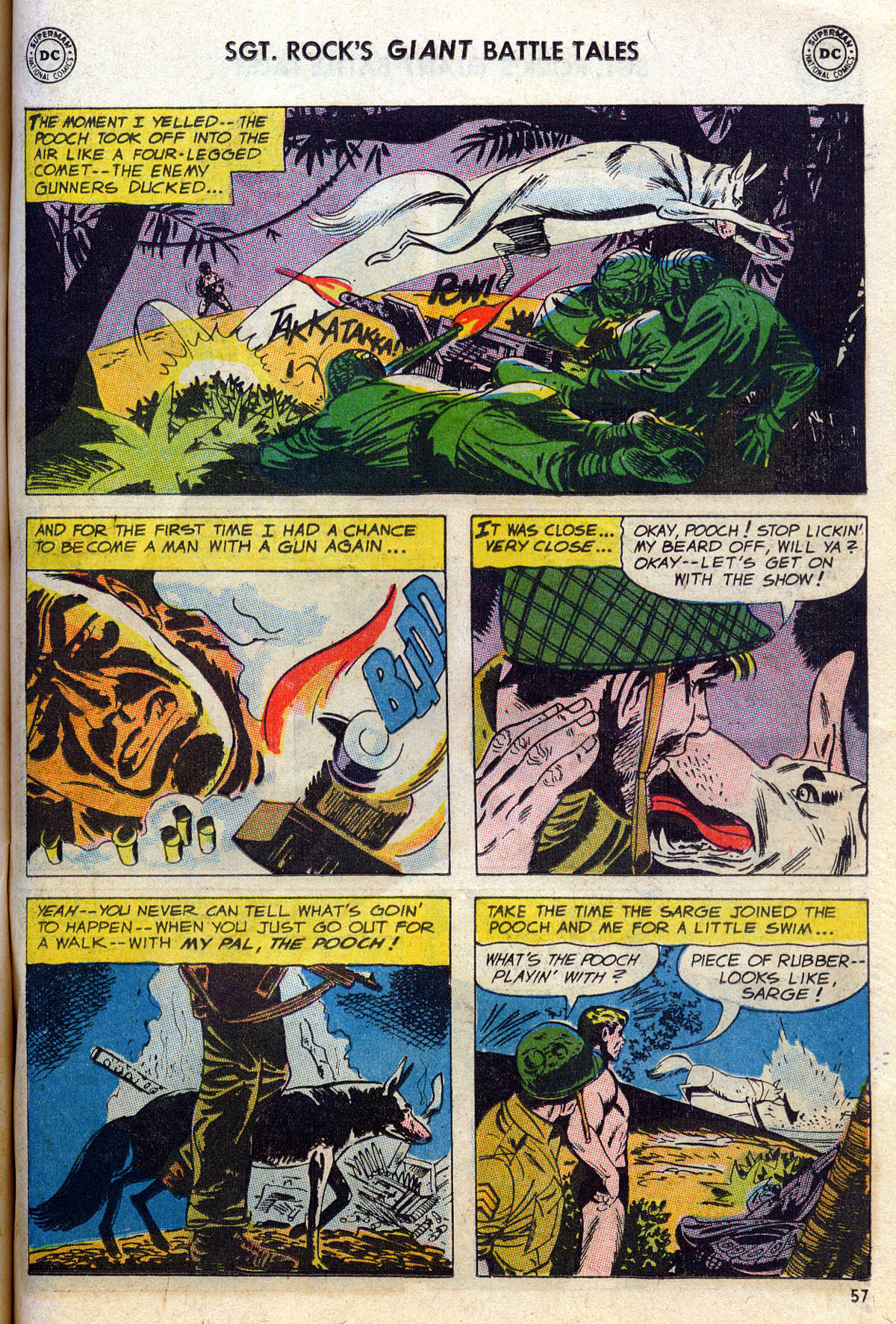Read online Our Army at War (1952) comic -  Issue #164 - 58