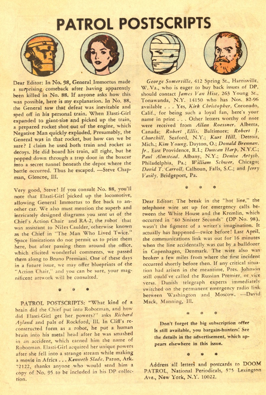 Read online Doom Patrol (1964) comic -  Issue #99 - 10