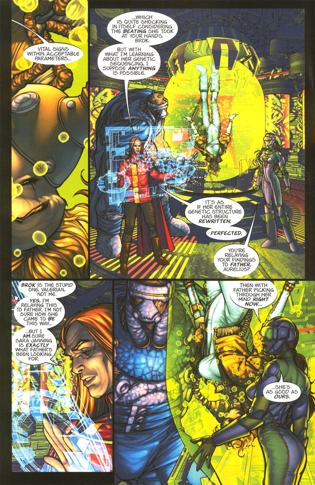 Read online Chimera comic -  Issue #4 - 7