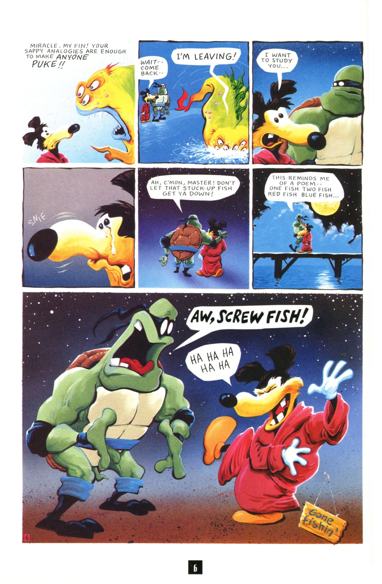 Read online Turtle Soup (1991) comic -  Issue #2 - 8