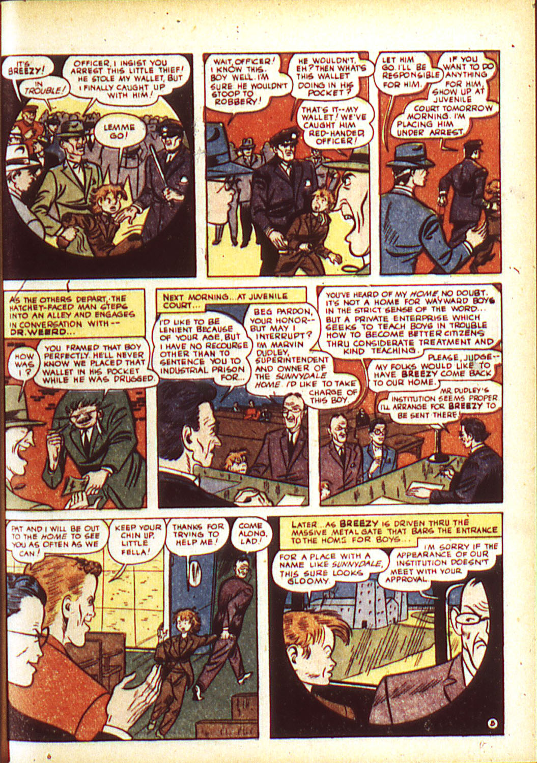 Read online Star Spangled Comics comic -  Issue #6 - 8