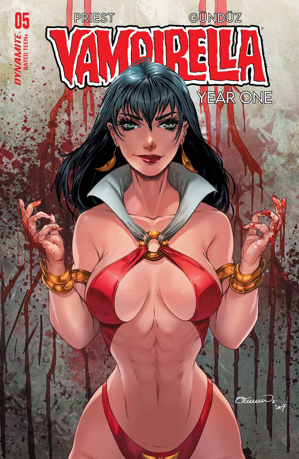 Vampirella: Year One issue 5 - Page 1