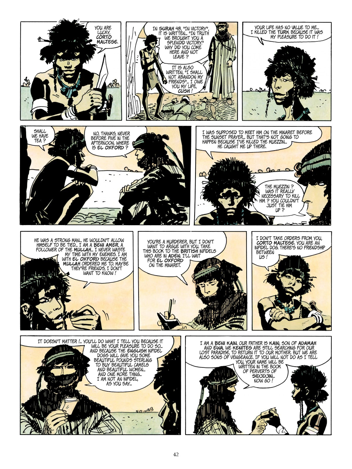 Read online Corto Maltese comic -  Issue # TPB 8 (Part 1) - 32