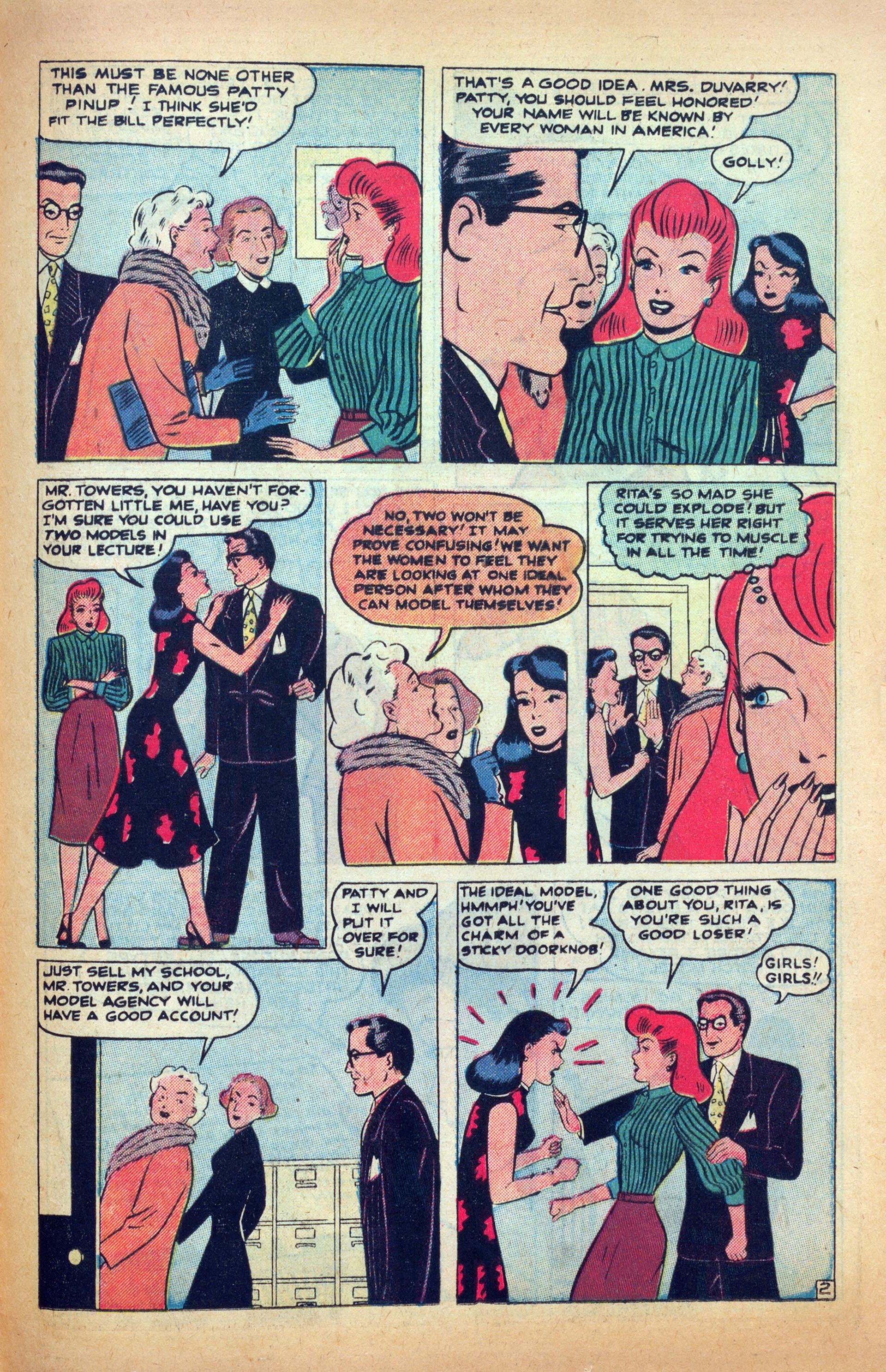 Read online Hedy Of Hollywood Comics comic -  Issue #38 - 37