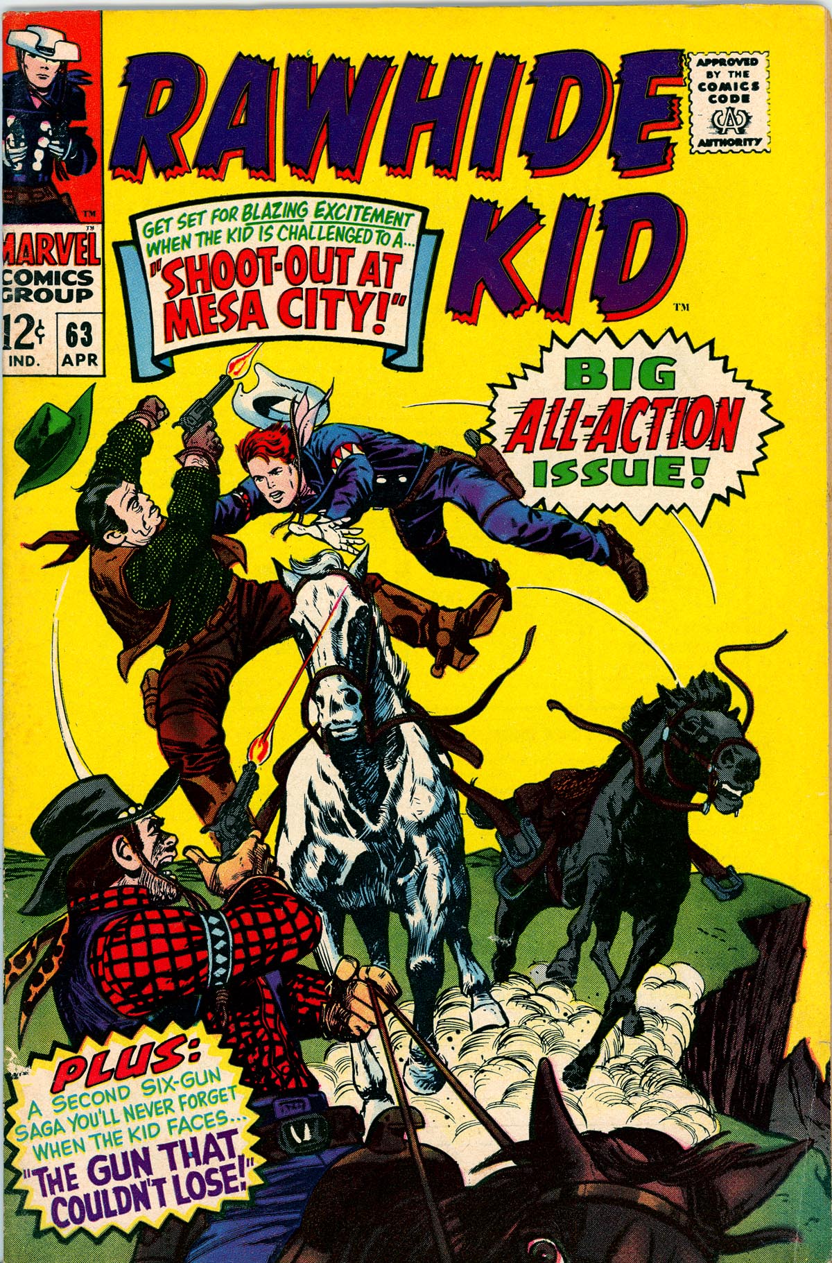 Read online The Rawhide Kid comic -  Issue #63 - 1