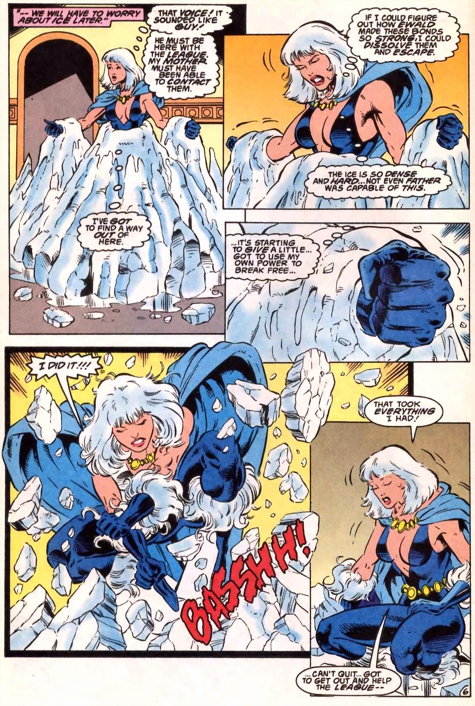 Read online Justice League America comic -  Issue #85 - 6