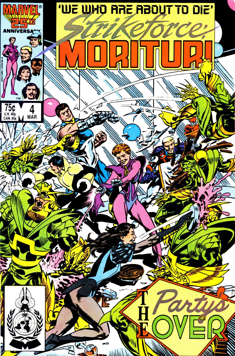 Read online Strikeforce: Morituri comic -  Issue #4 - 1