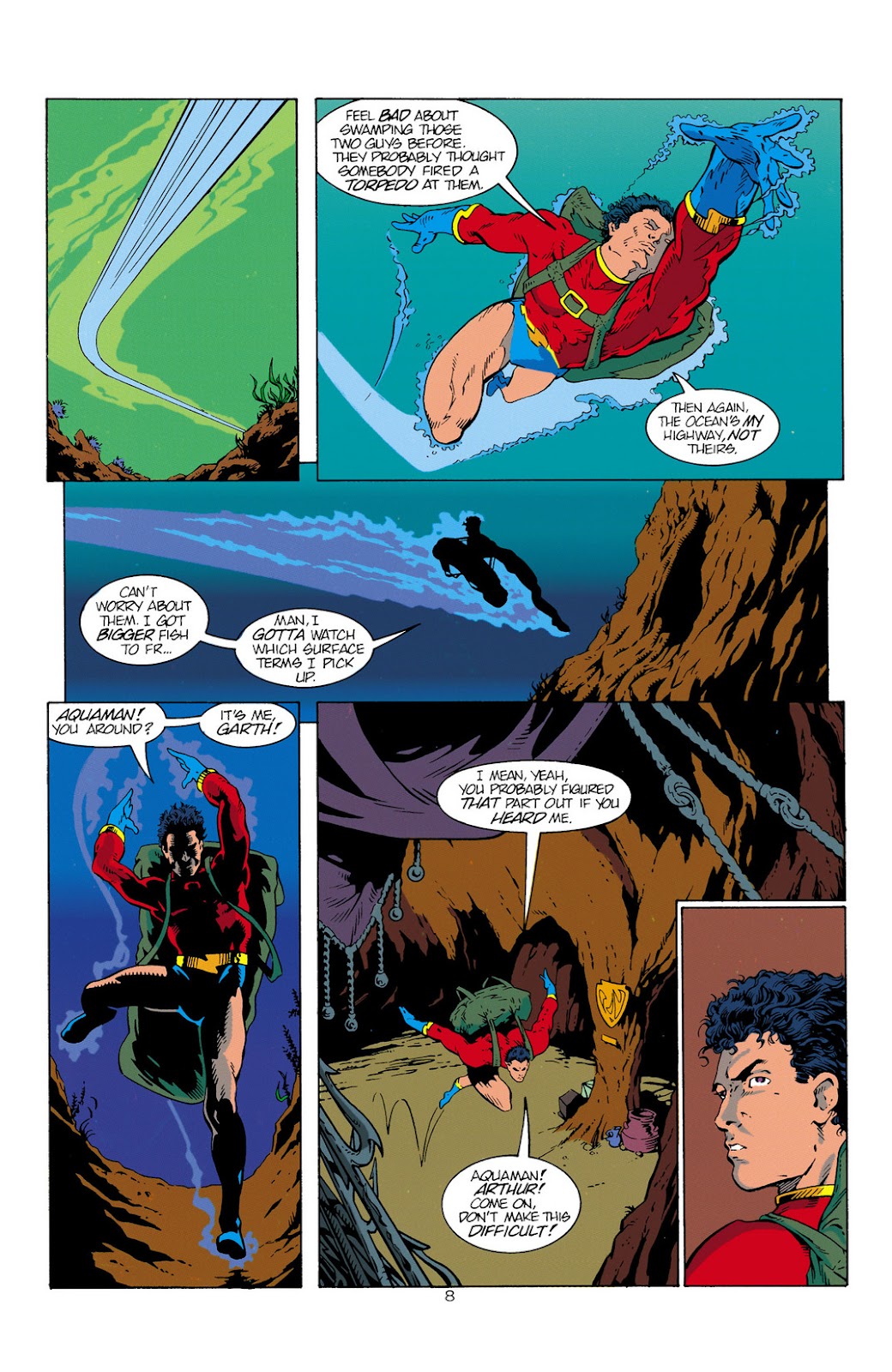 Aquaman (1994) Issue #1 #7 - English 9