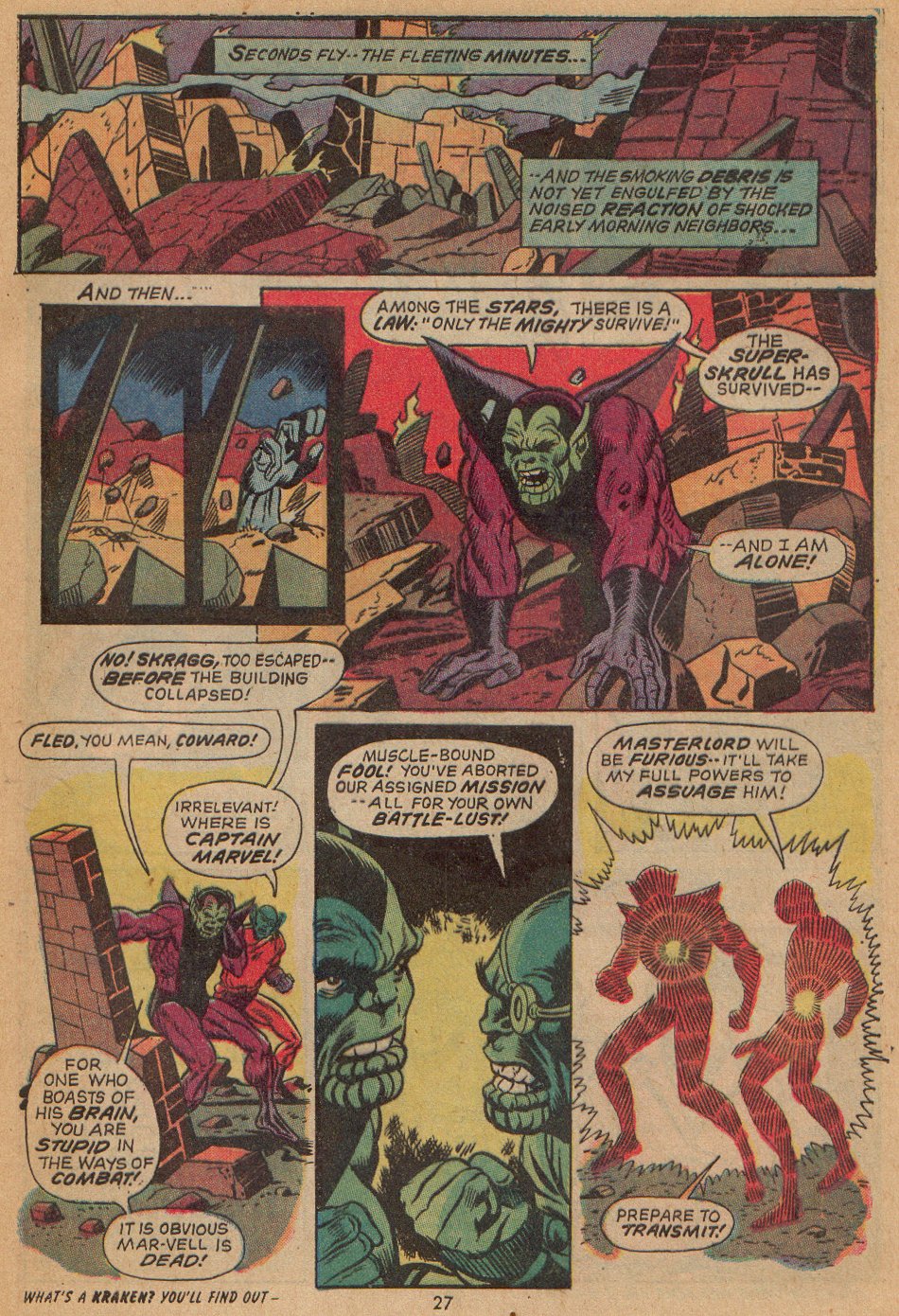 Captain Marvel (1968) Issue #25 #25 - English 20