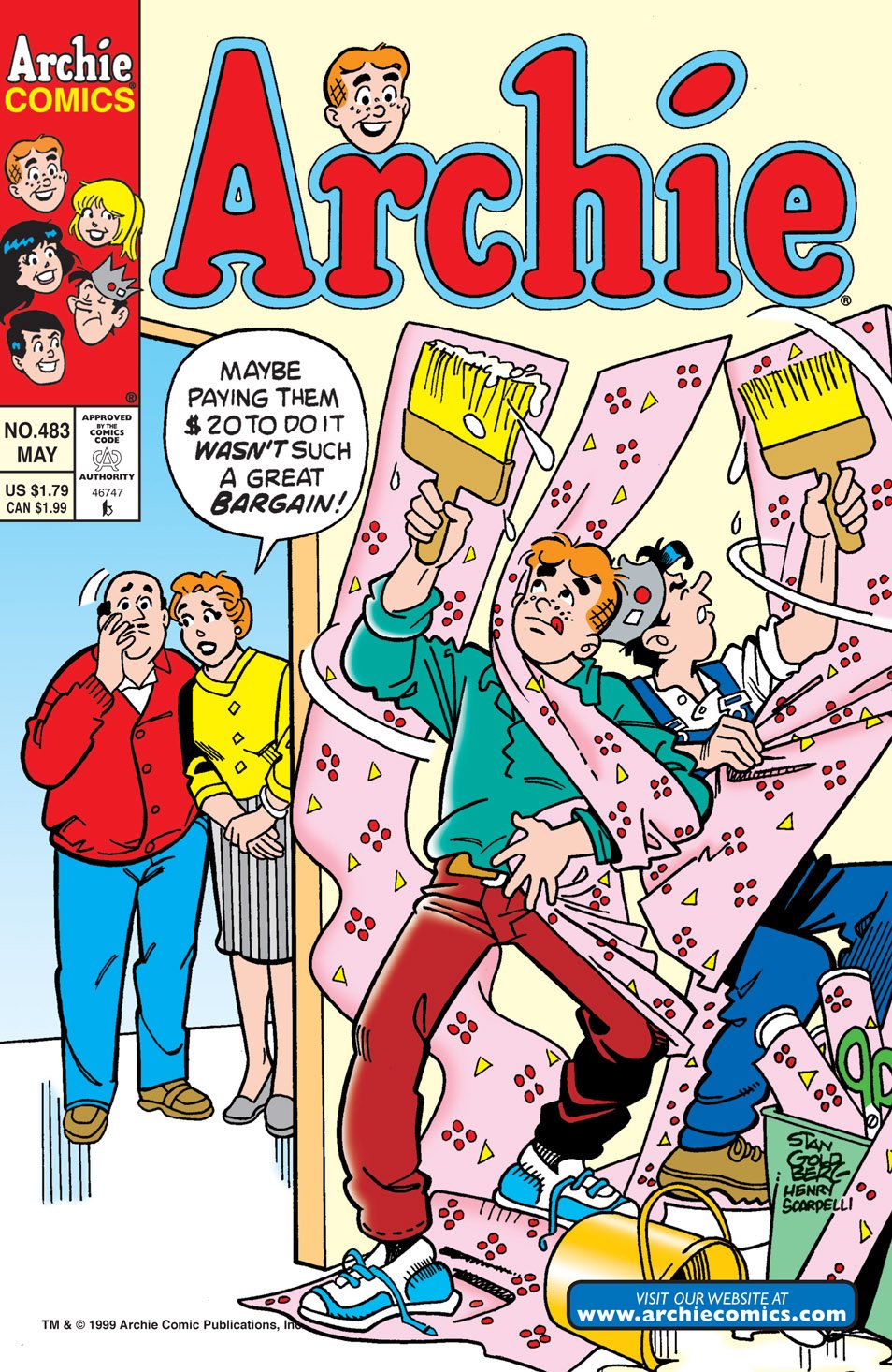 Read online Archie (1960) comic -  Issue #483 - 1