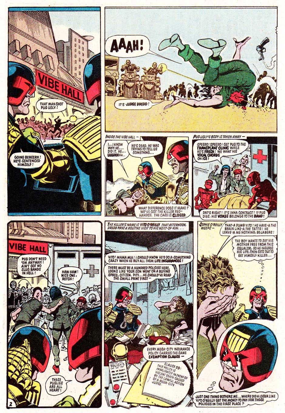 Read online Judge Dredd (1983) comic -  Issue #27 - 28