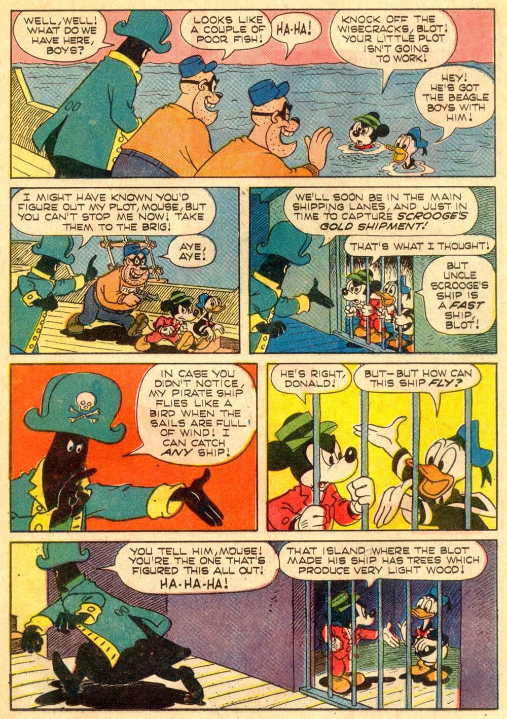 Read online Walt Disney's The Phantom Blot comic -  Issue #6 - 21