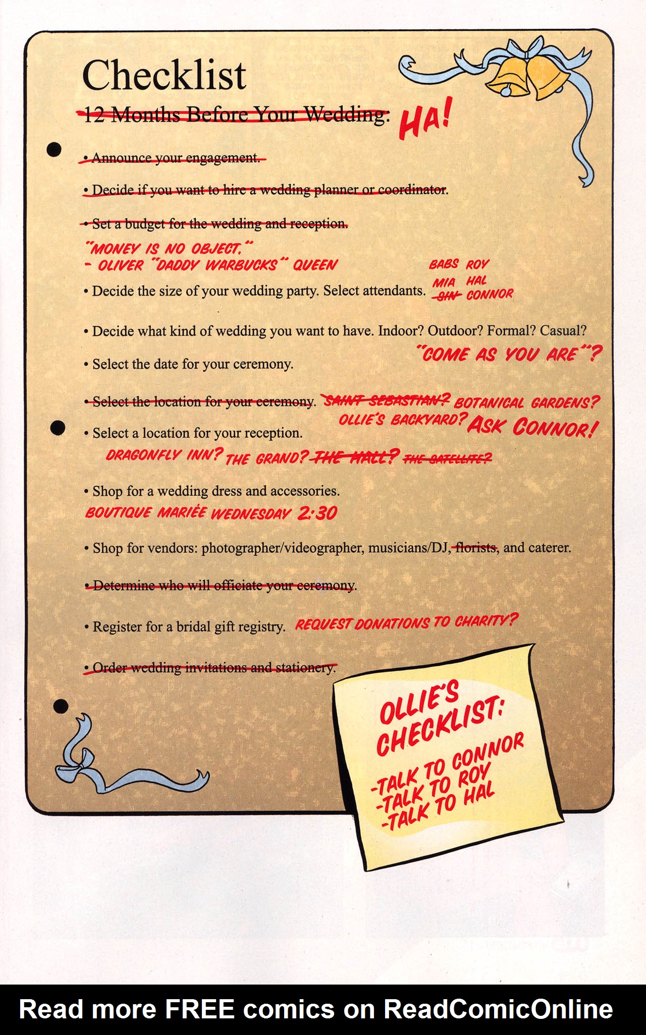 Read online Black Canary: Wedding Planner comic -  Issue # Full - 5