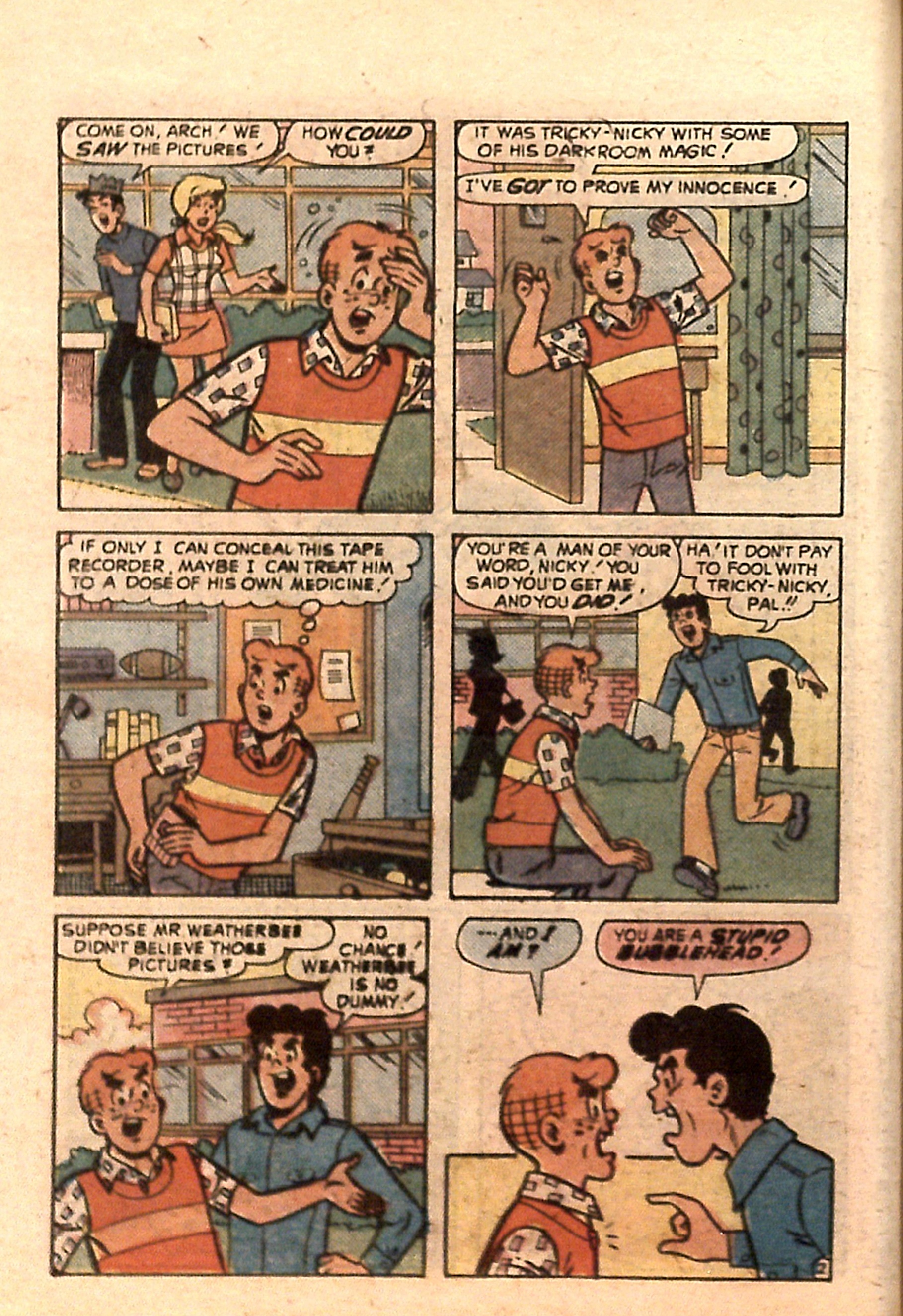 Read online Archie...Archie Andrews, Where Are You? Digest Magazine comic -  Issue #18 - 30