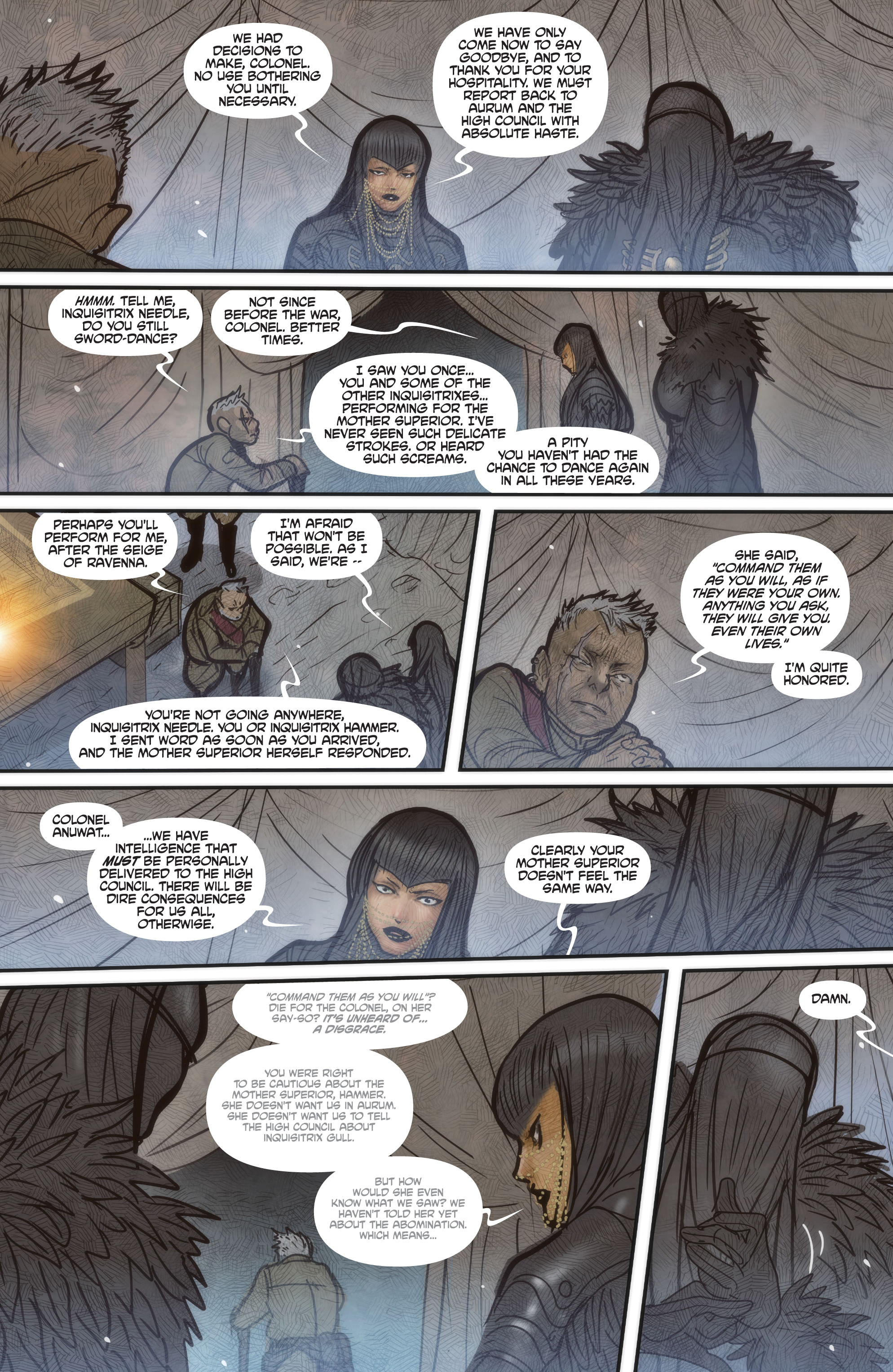 Read online Monstress comic -  Issue #25 - 15