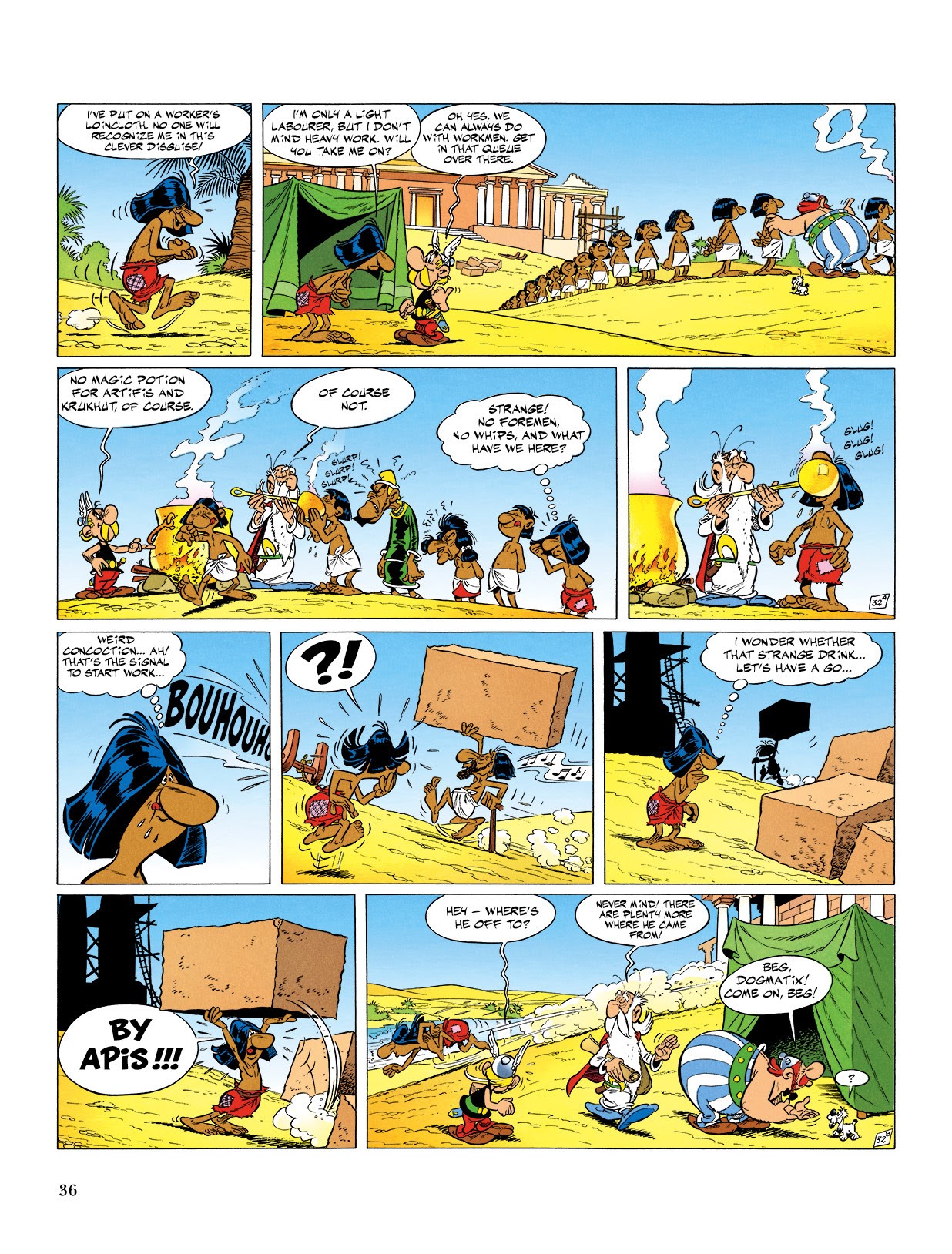 Read online Asterix comic -  Issue #6 - 37