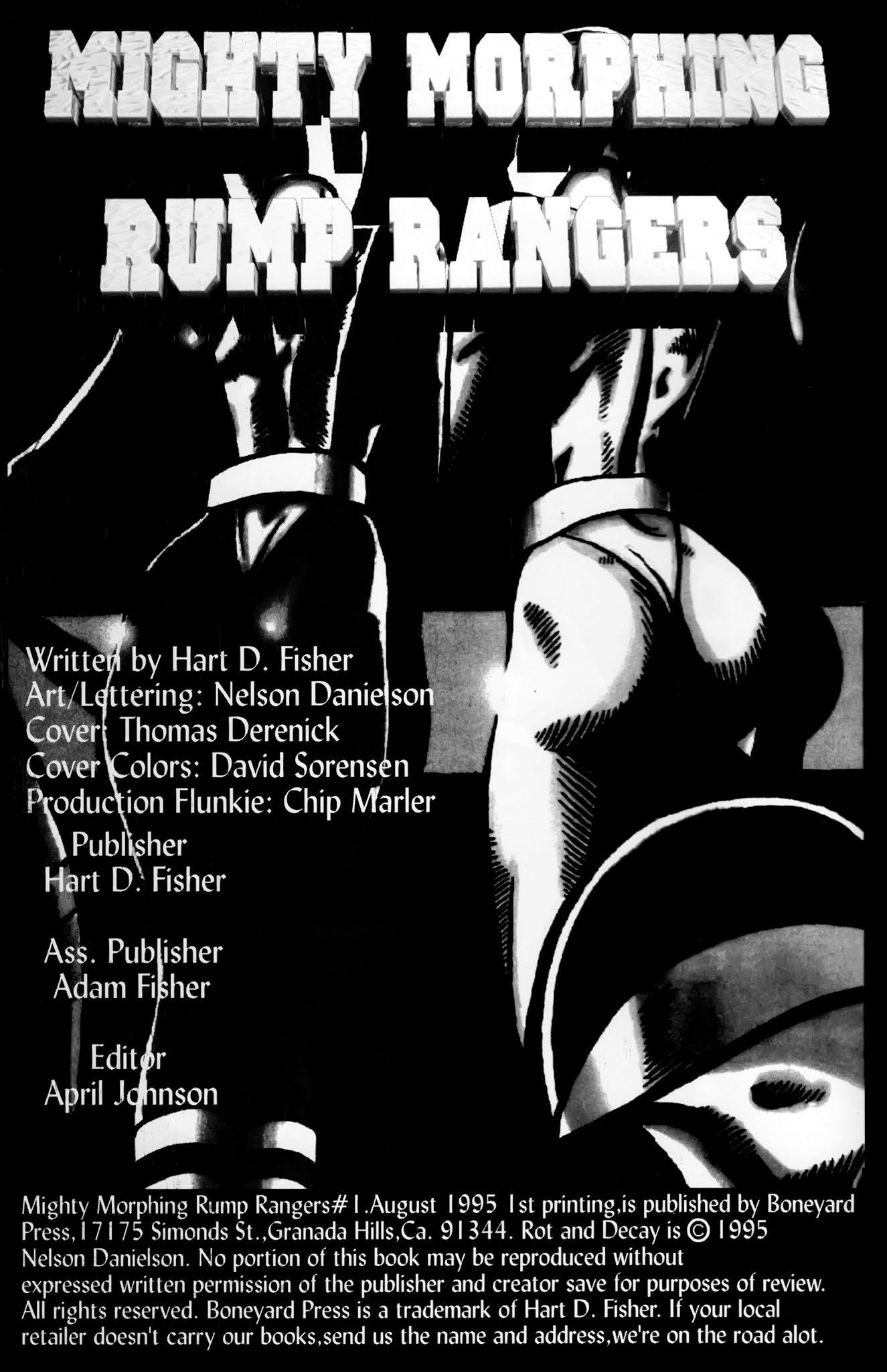 Read online Mighty Morphing Rump Rangers comic -  Issue # Full - 2