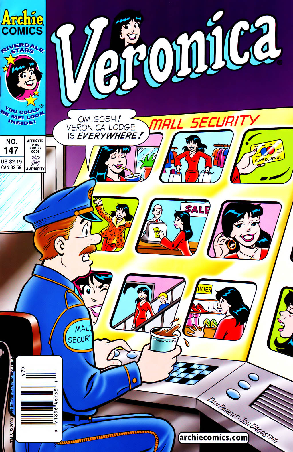 Read online Veronica comic -  Issue #147 - 1