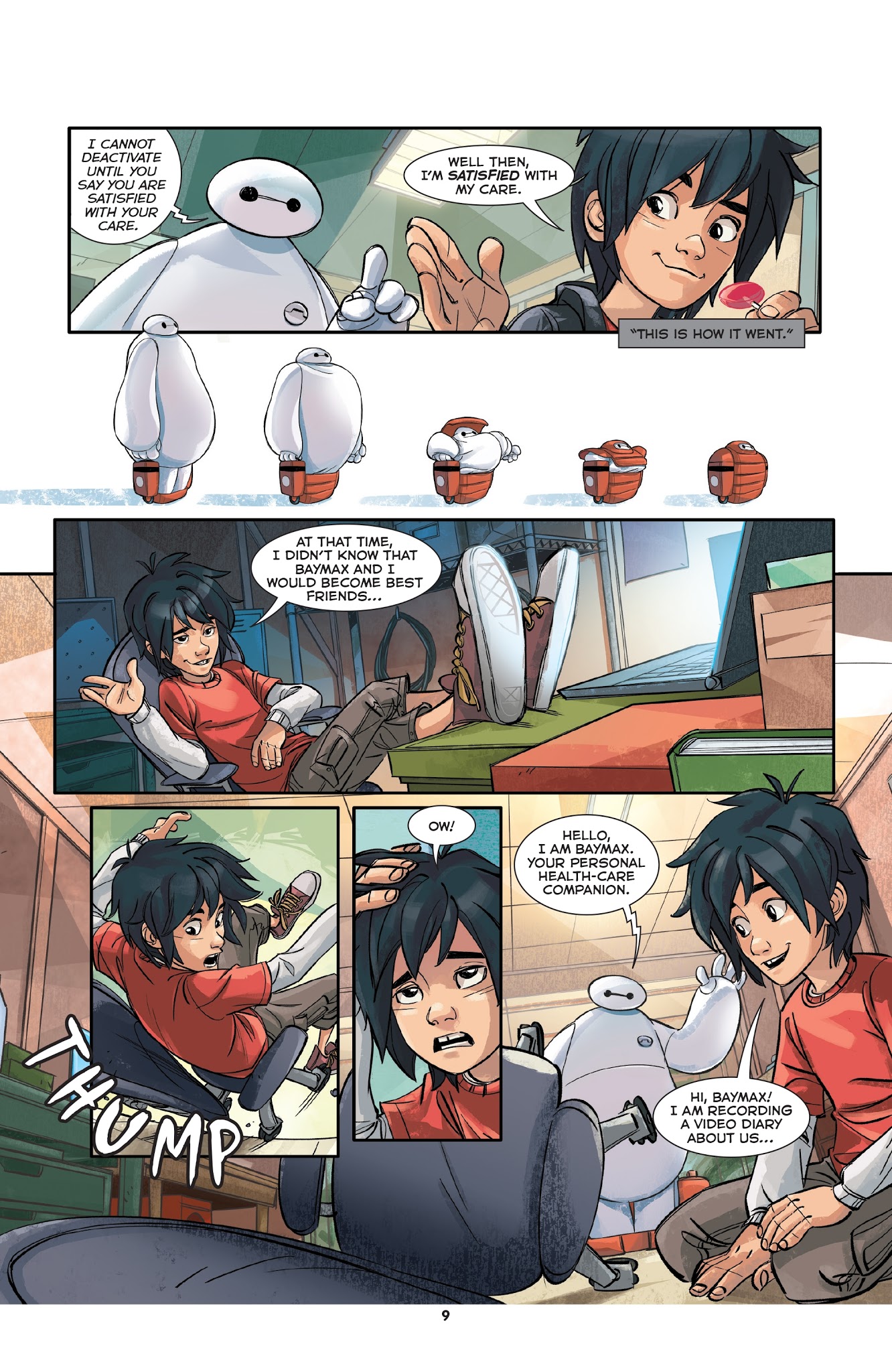 Read online Disney Big Hero 6: Heroes of San Fransokyo comic -  Issue # Full - 9