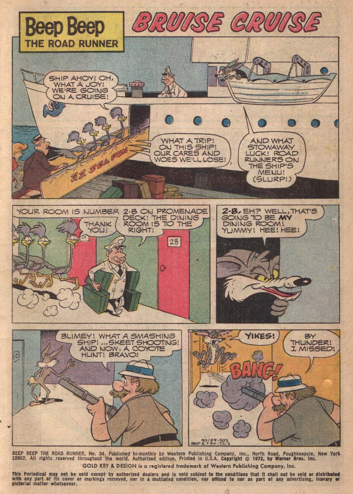 Read online Beep Beep The Road Runner comic -  Issue #34 - 3