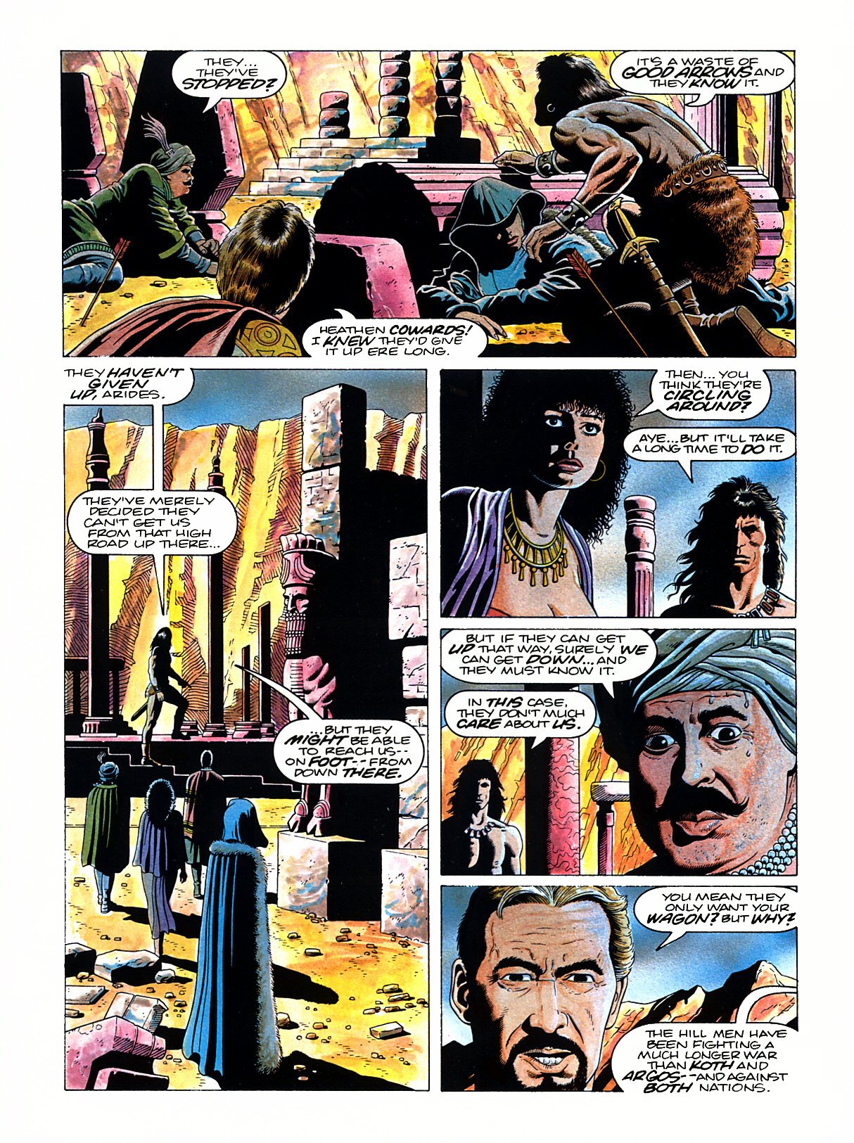 Read online Marvel Graphic Novel comic -  Issue #53 - Conan - The Skull of Set - 32