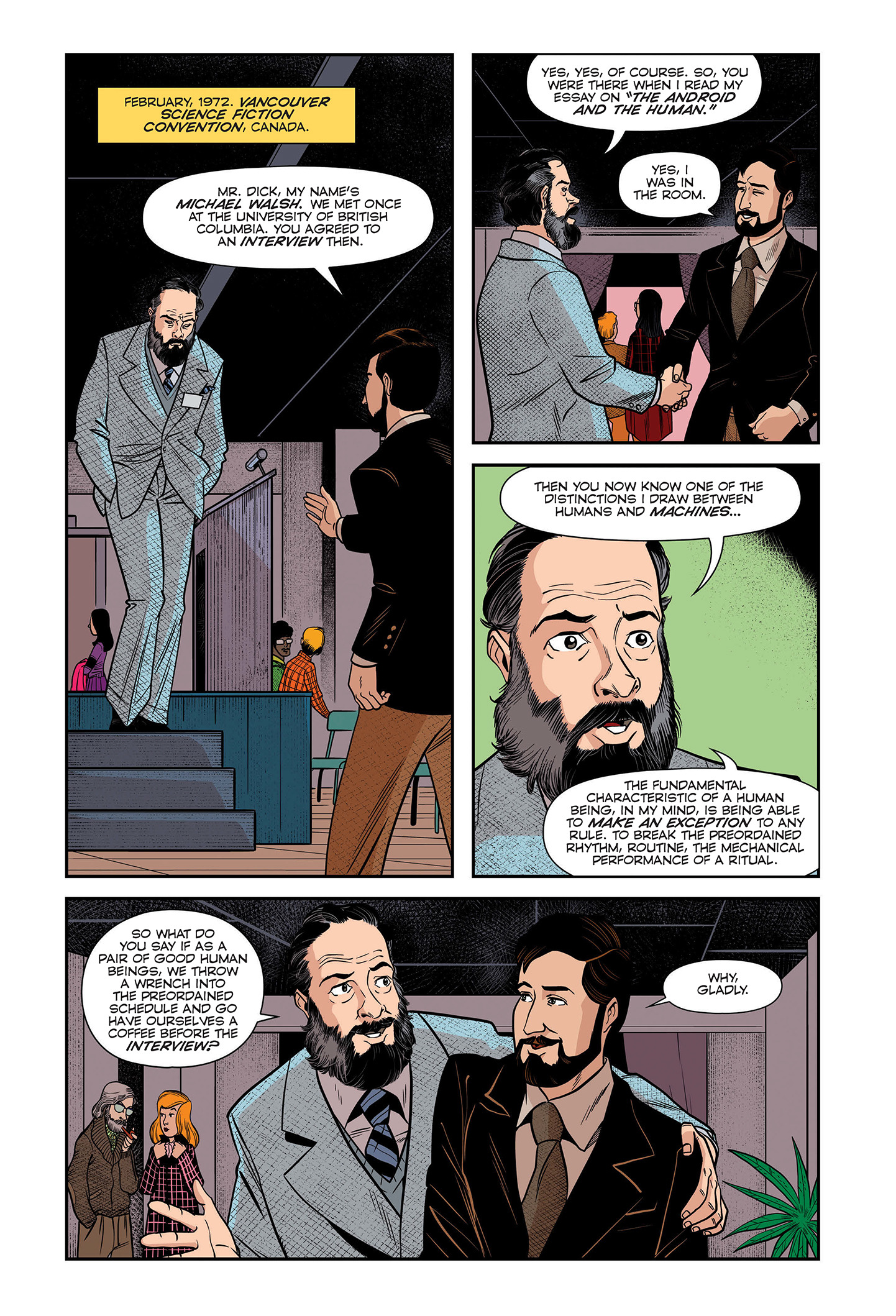 Read online Philip K. Dick: A Comics Biography comic -  Issue # TPB - 98