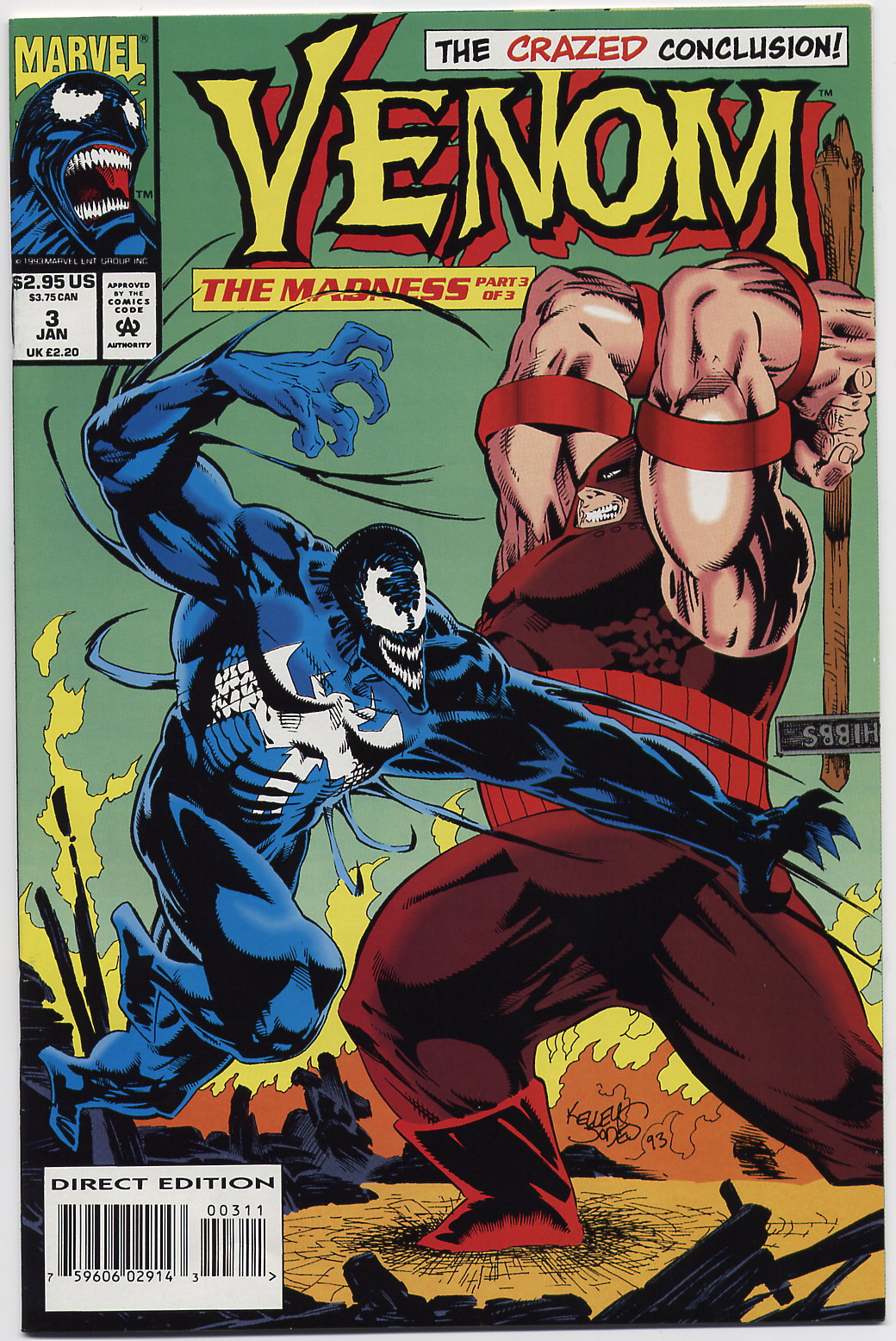 Read online Venom: The Madness comic -  Issue #3 - 1