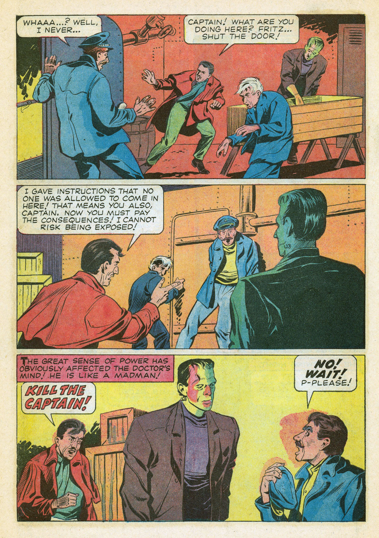 Read online Frankenstein (1964) comic -  Issue #1 - 18