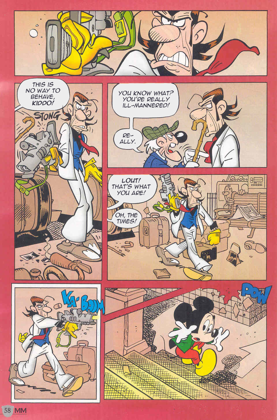 Read online Mickey Mouse Mystery Magazine comic -  Issue #0 - 58