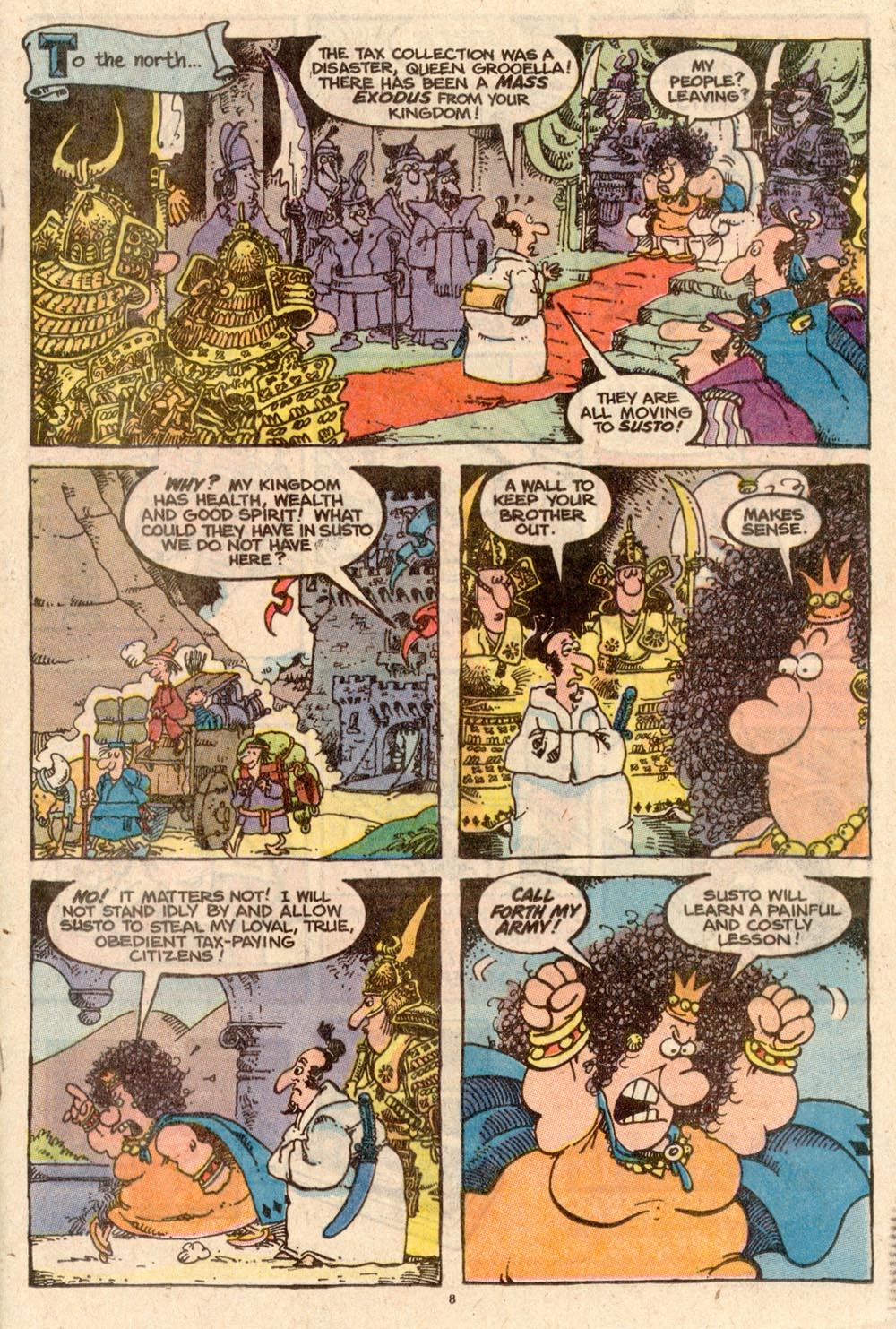 Read online Sergio Aragonés Groo the Wanderer comic -  Issue #59 - 8