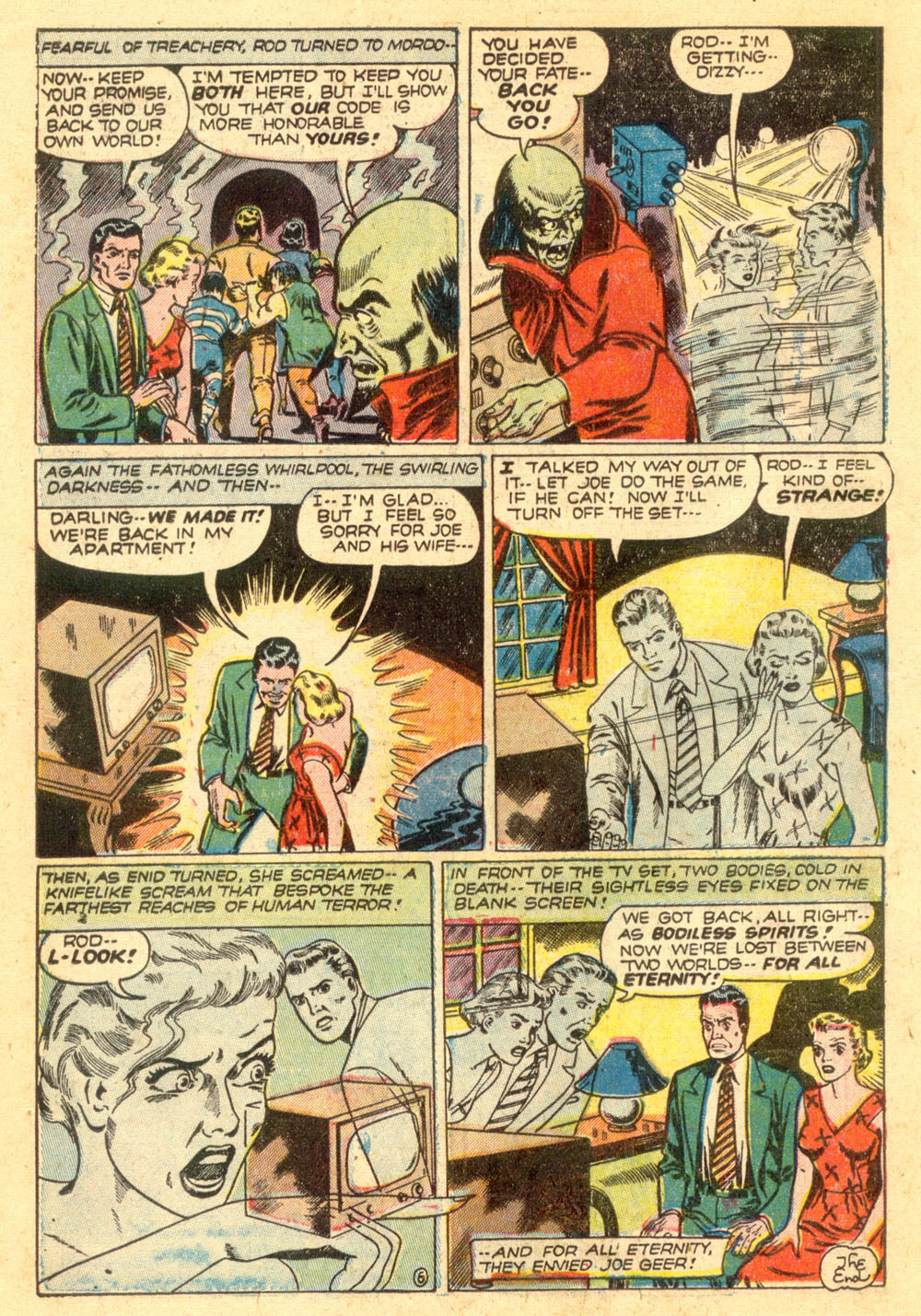 Read online Adventures Into The Unknown comic -  Issue #42 - 16