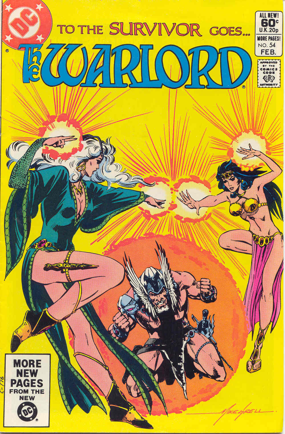 Read online Warlord (1976) comic -  Issue #54 - 1