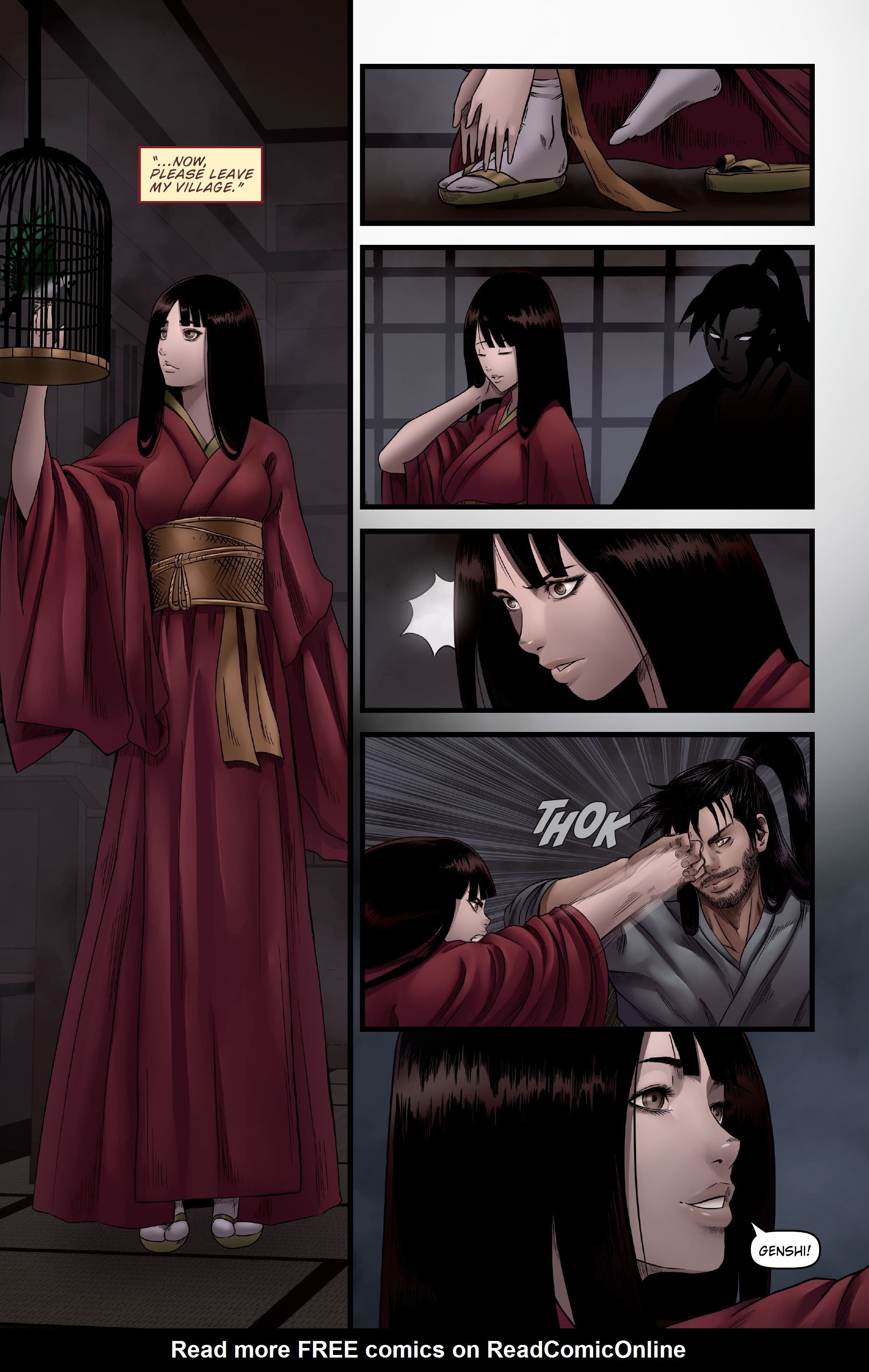 Read online Honor and Curse comic -  Issue #9 - 13