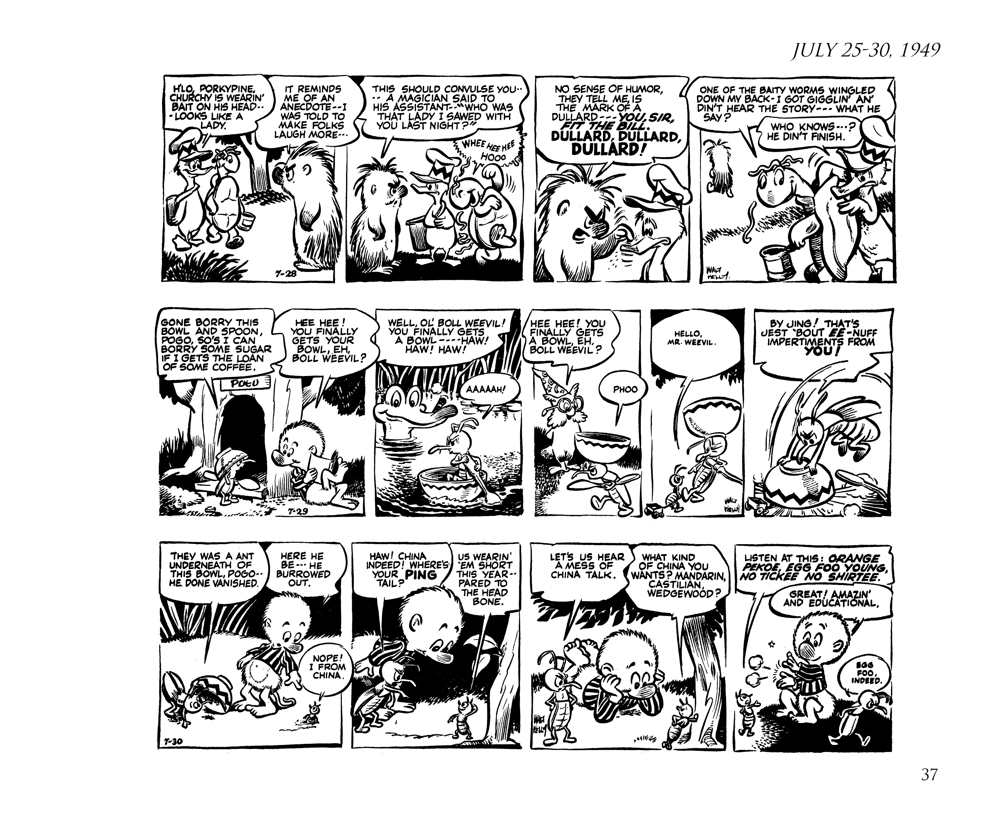 Read online Pogo by Walt Kelly: The Complete Syndicated Comic Strips comic -  Issue # TPB 1 (Part 1) - 55