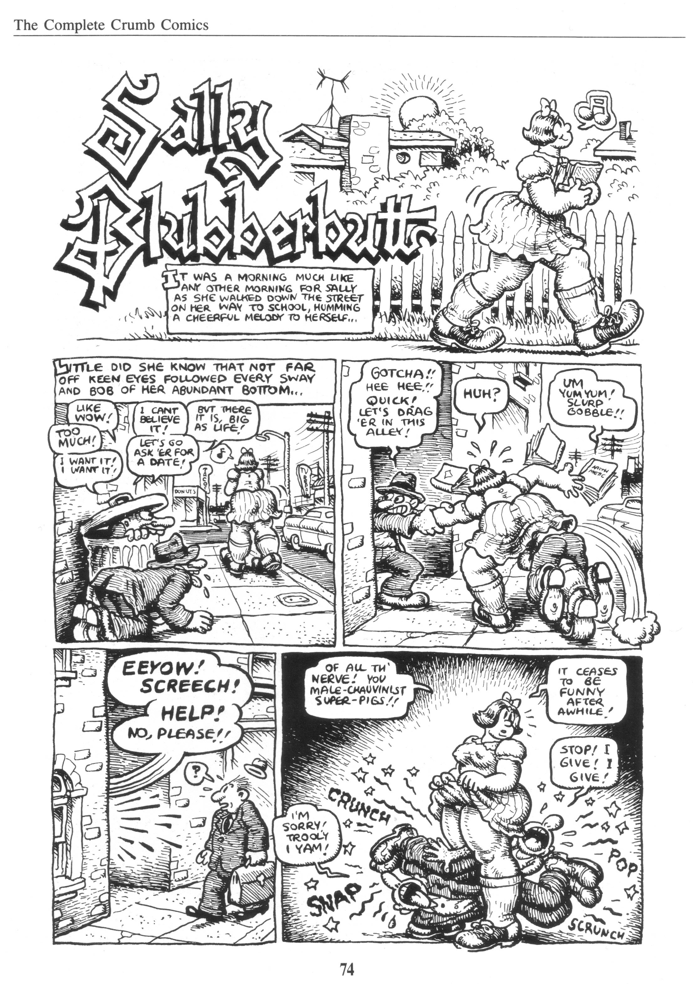 Read online The Complete Crumb Comics comic -  Issue # TPB 8 - 82