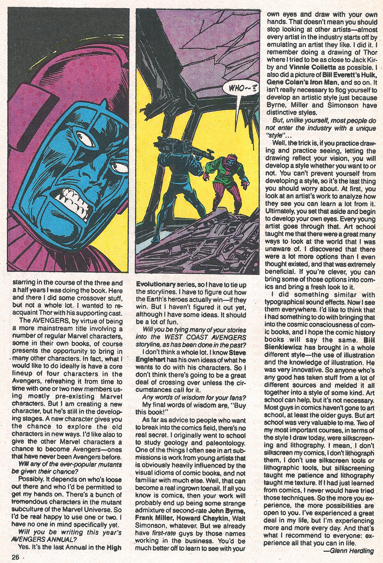 Read online Marvel Age comic -  Issue #62 - 27