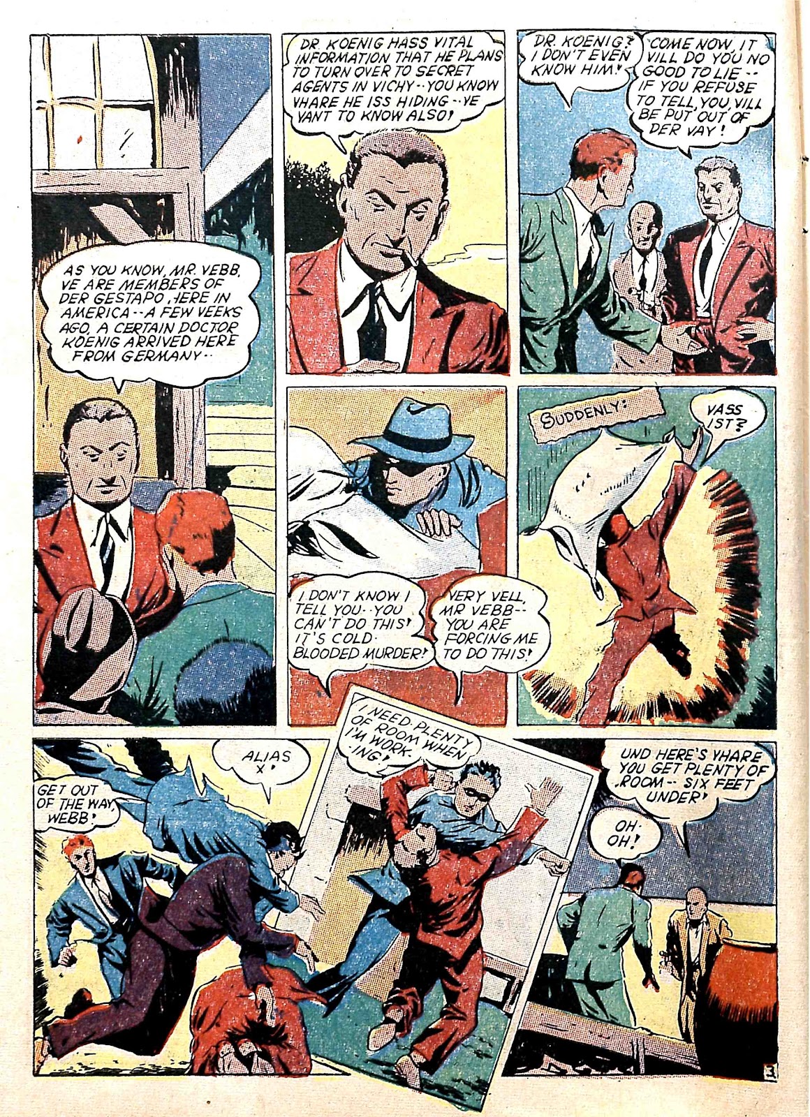 Captain Aero Comics issue 8 - Page 16