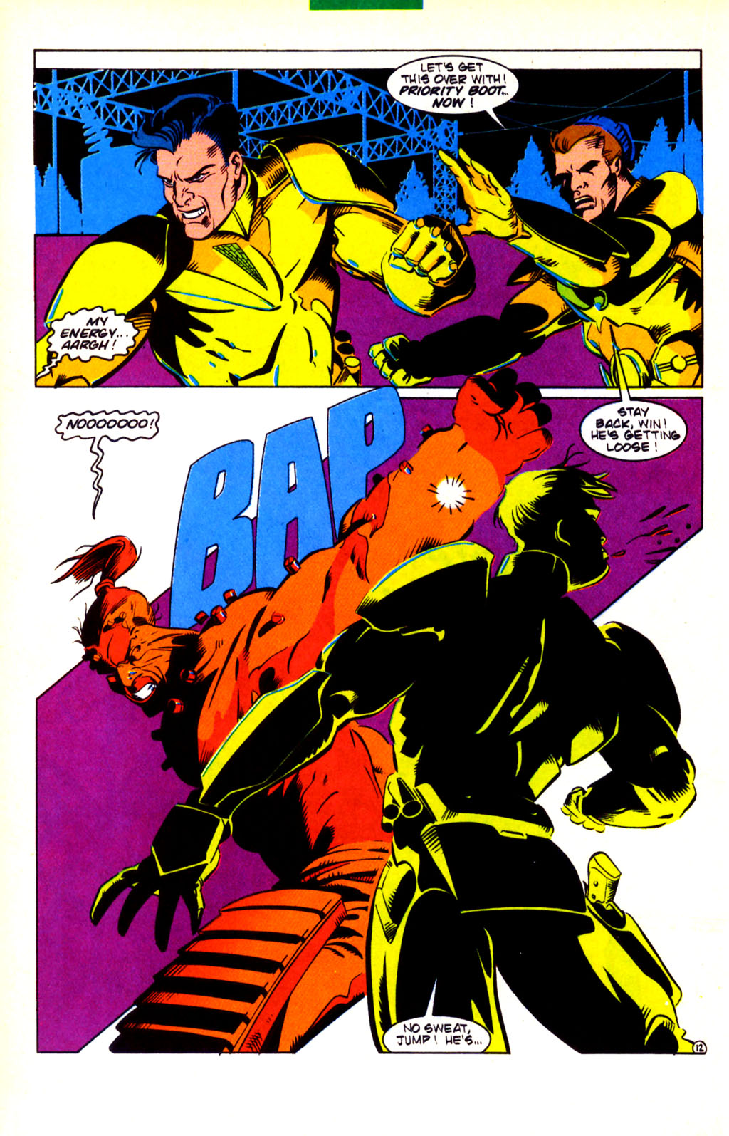 Read online The Web (1991) comic -  Issue #8 - 13