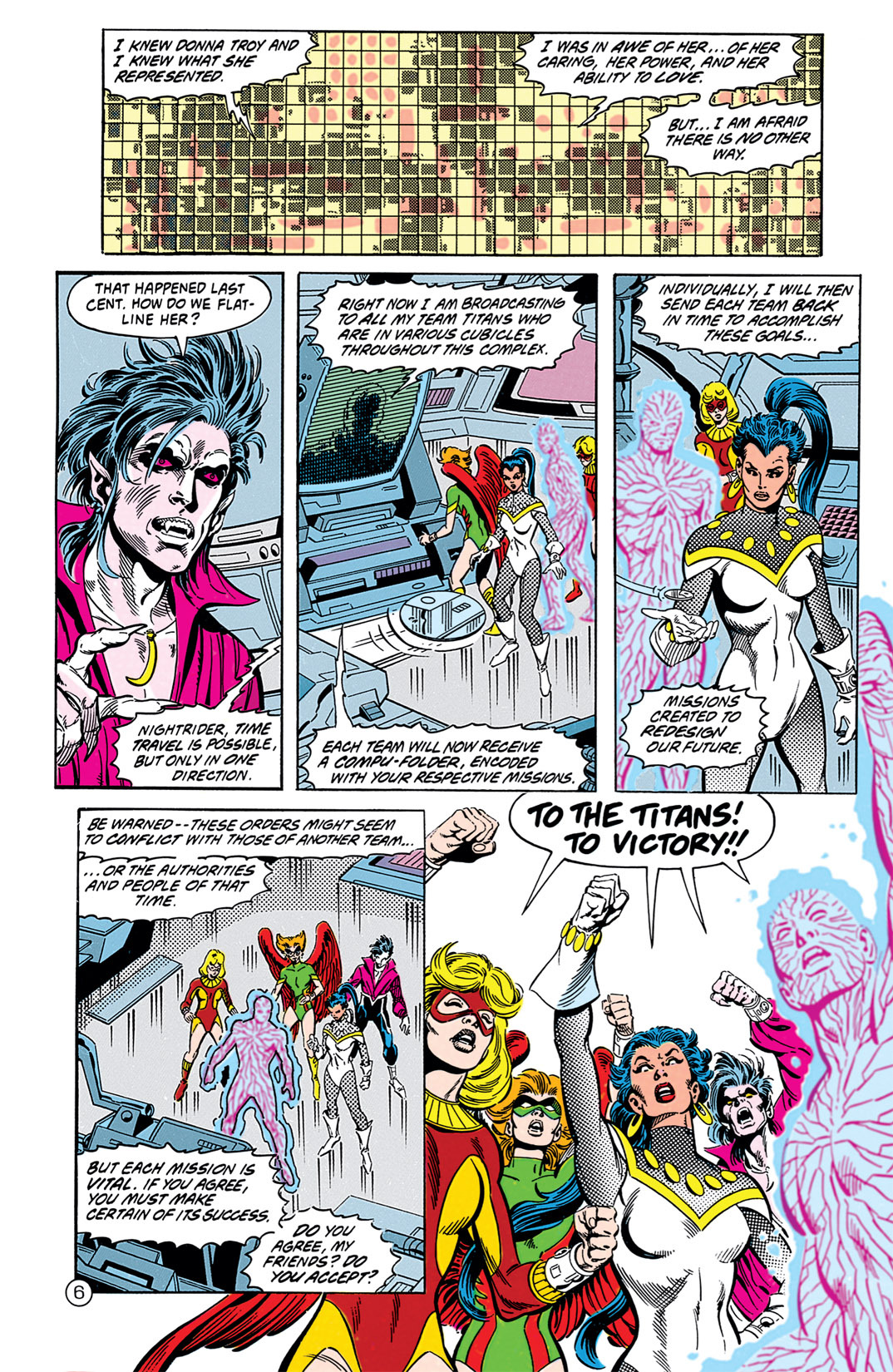 Read online The New Titans (1988) comic -  Issue #80 - 7