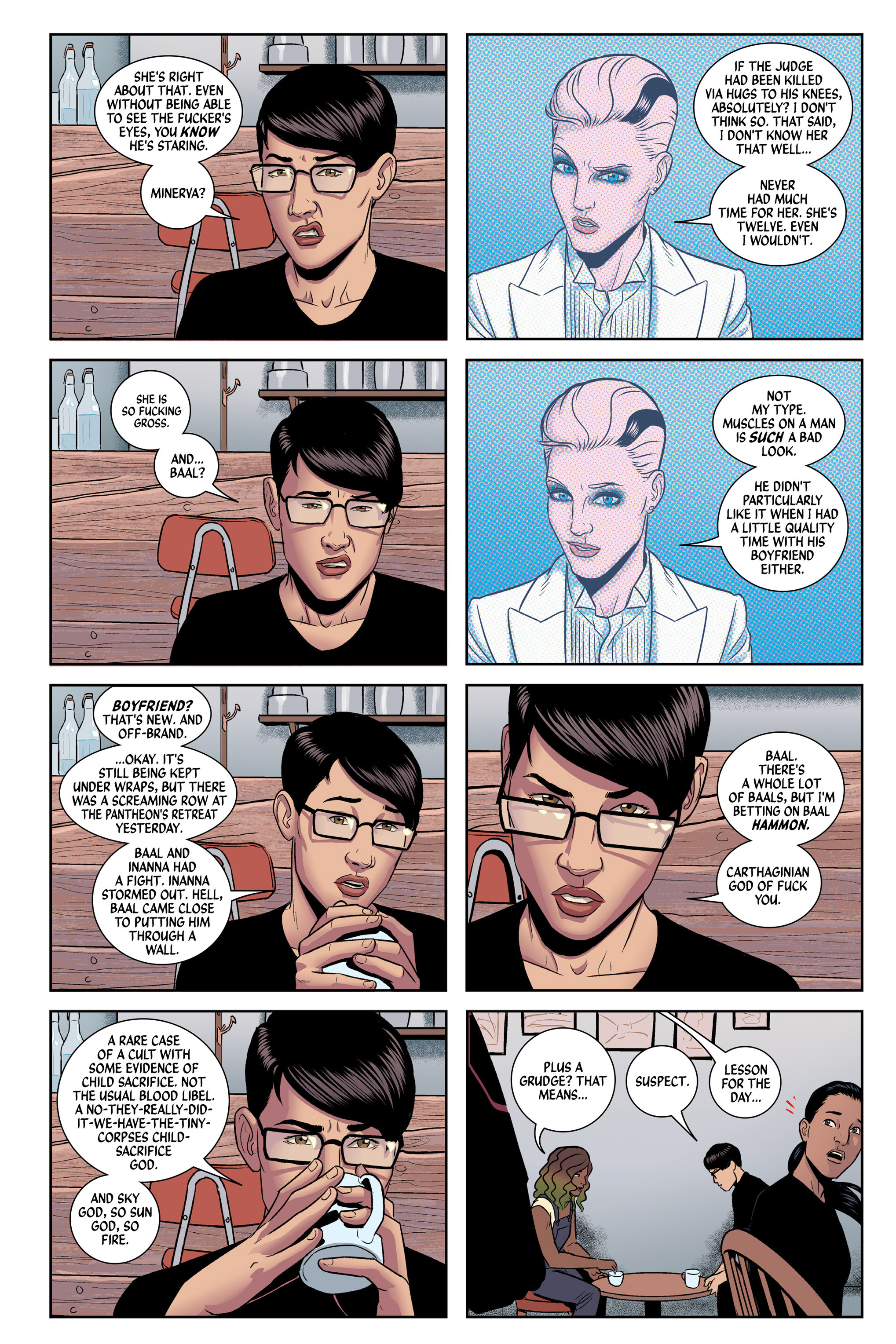 Read online The Wicked   The Divine: Book One comic -  Issue # Full (Part 1) - 93