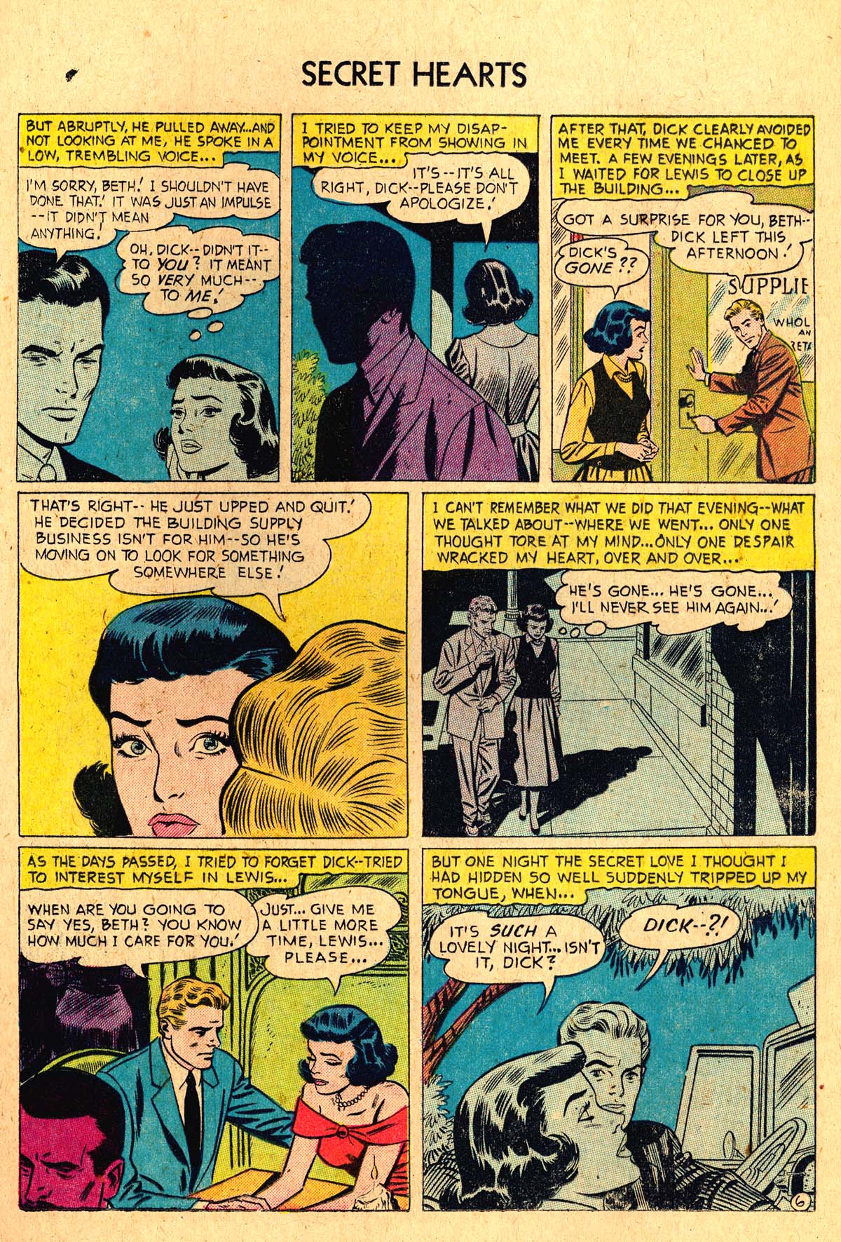 Read online Secret Hearts comic -  Issue #36 - 17