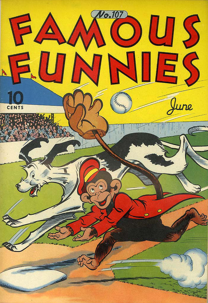 Read online Famous Funnies comic -  Issue #107 - 1