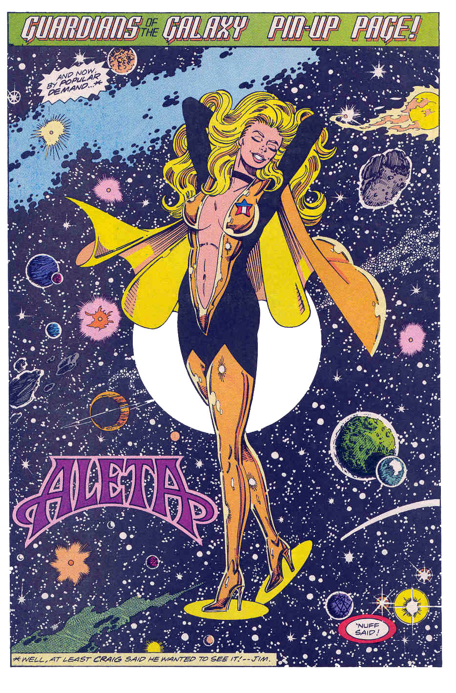 Read online Guardians of the Galaxy (1990) comic -  Issue # _Annual 1 - 38