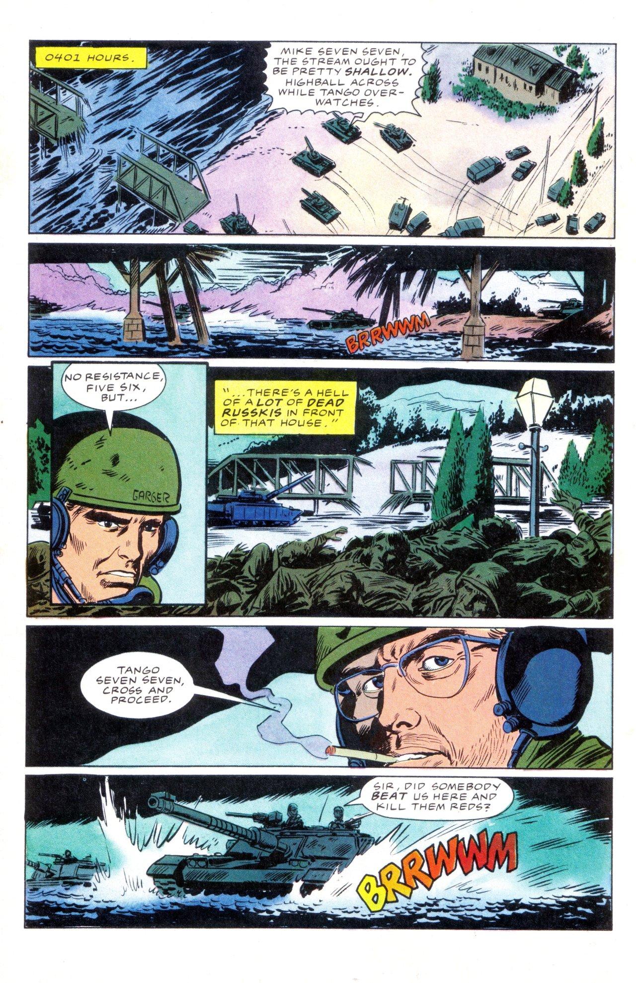 Read online Team Yankee comic -  Issue #6 - 18