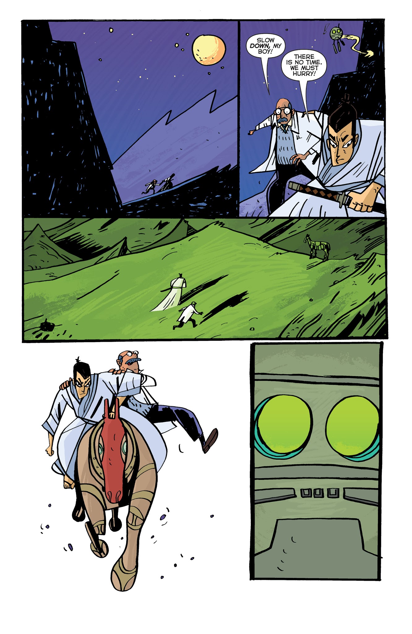 Read online Samurai Jack: Quantum Jack comic -  Issue #5 - 7