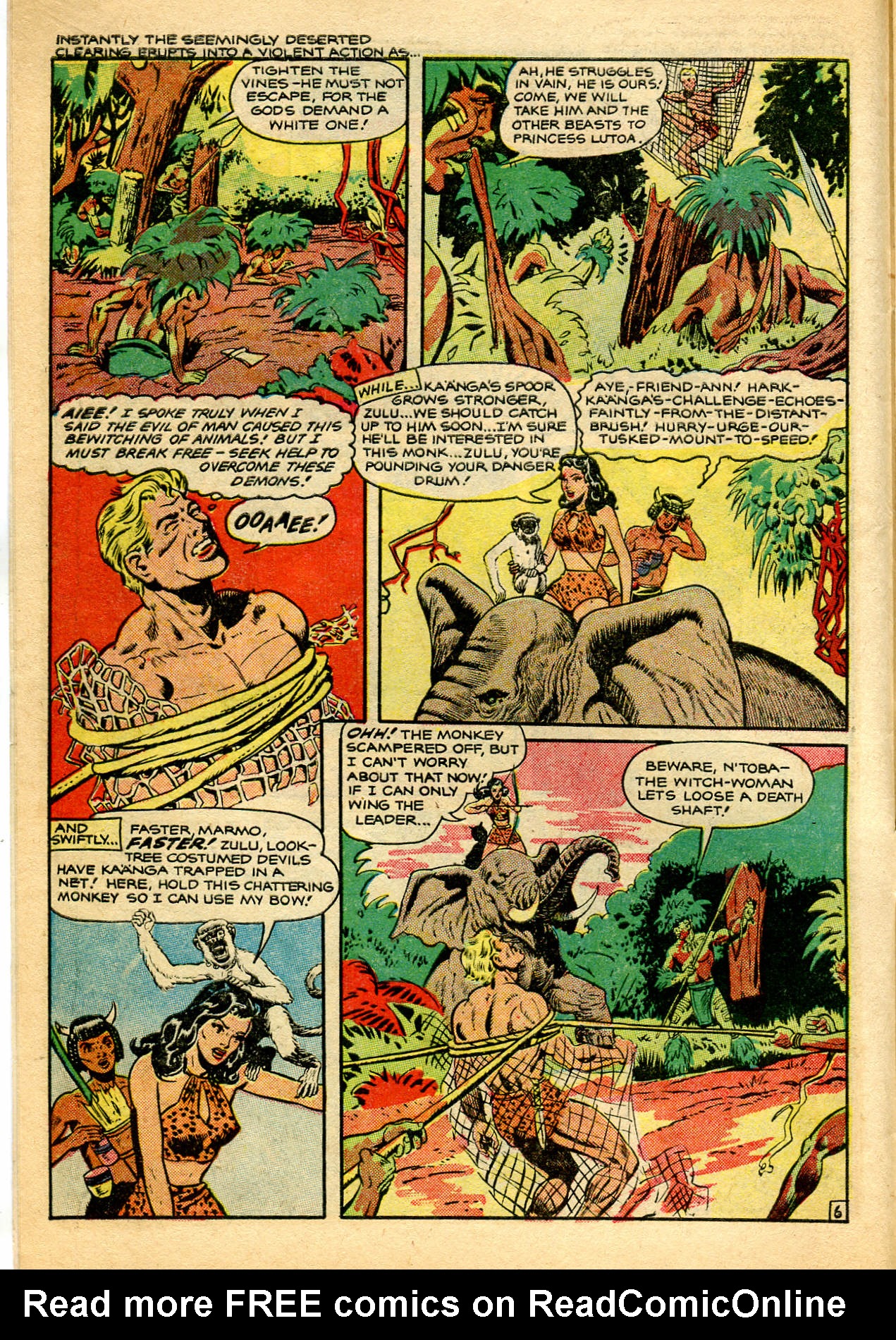 Read online Jungle Comics comic -  Issue #123 - 8